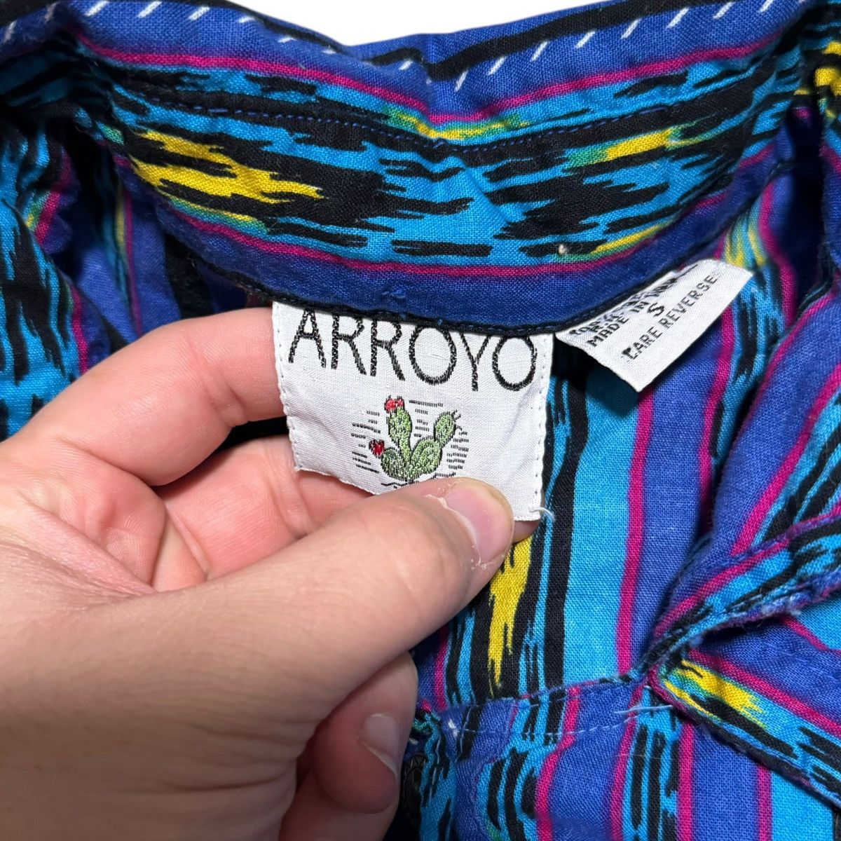 Vintage Vintage Arroyo Western Cowboy Long Sleeve Shirt Women’s S Size S / US 4 / IT 40 - 4 Thumbnail