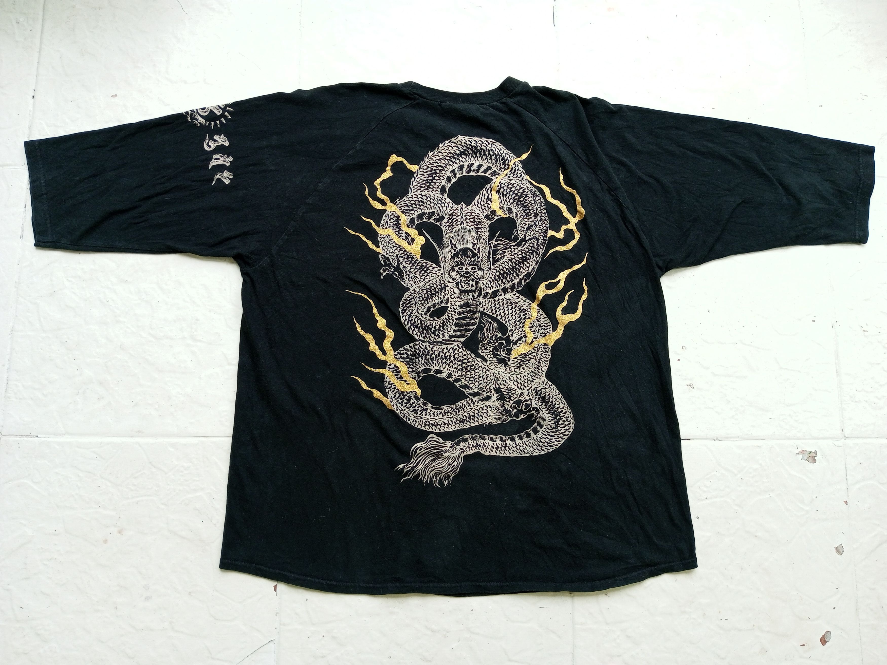 Japanese Brand Japan trad mibudo design work dragon Size US XXL / EU 58 / 5 - 4 Thumbnail