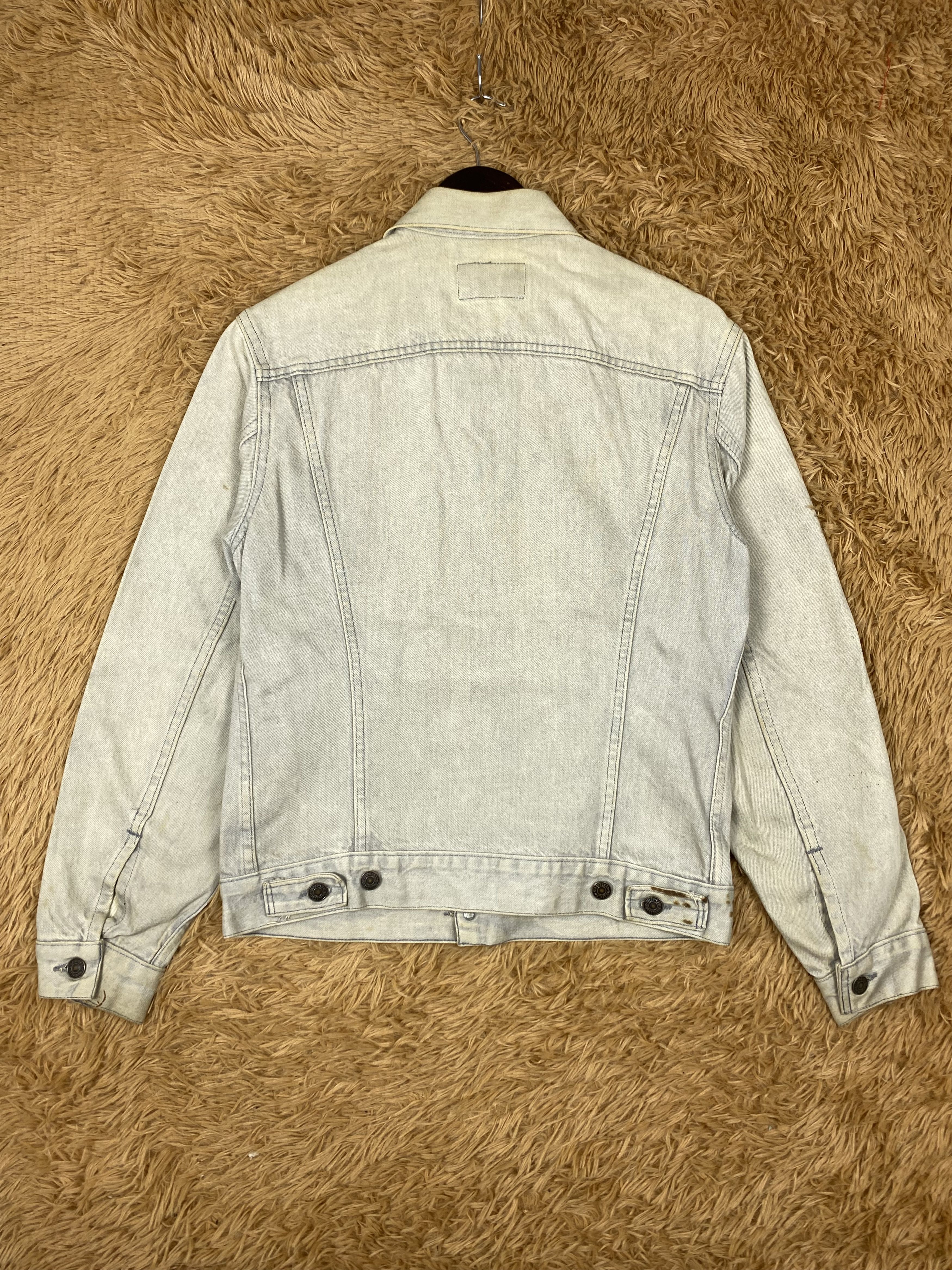 Levi's Vintage Levi's Denim Faded Jacket DJ0666 Size US S / EU 44-46 / 1 - 5 Thumbnail