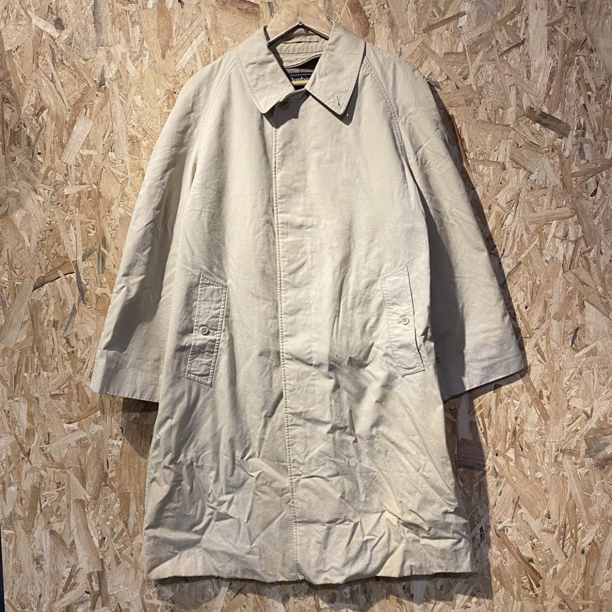 Burberry × Vintage Vintage 90s Burberry Trench Coat Check Size US L / EU 52-54 / 3 - 1 Thumbnail