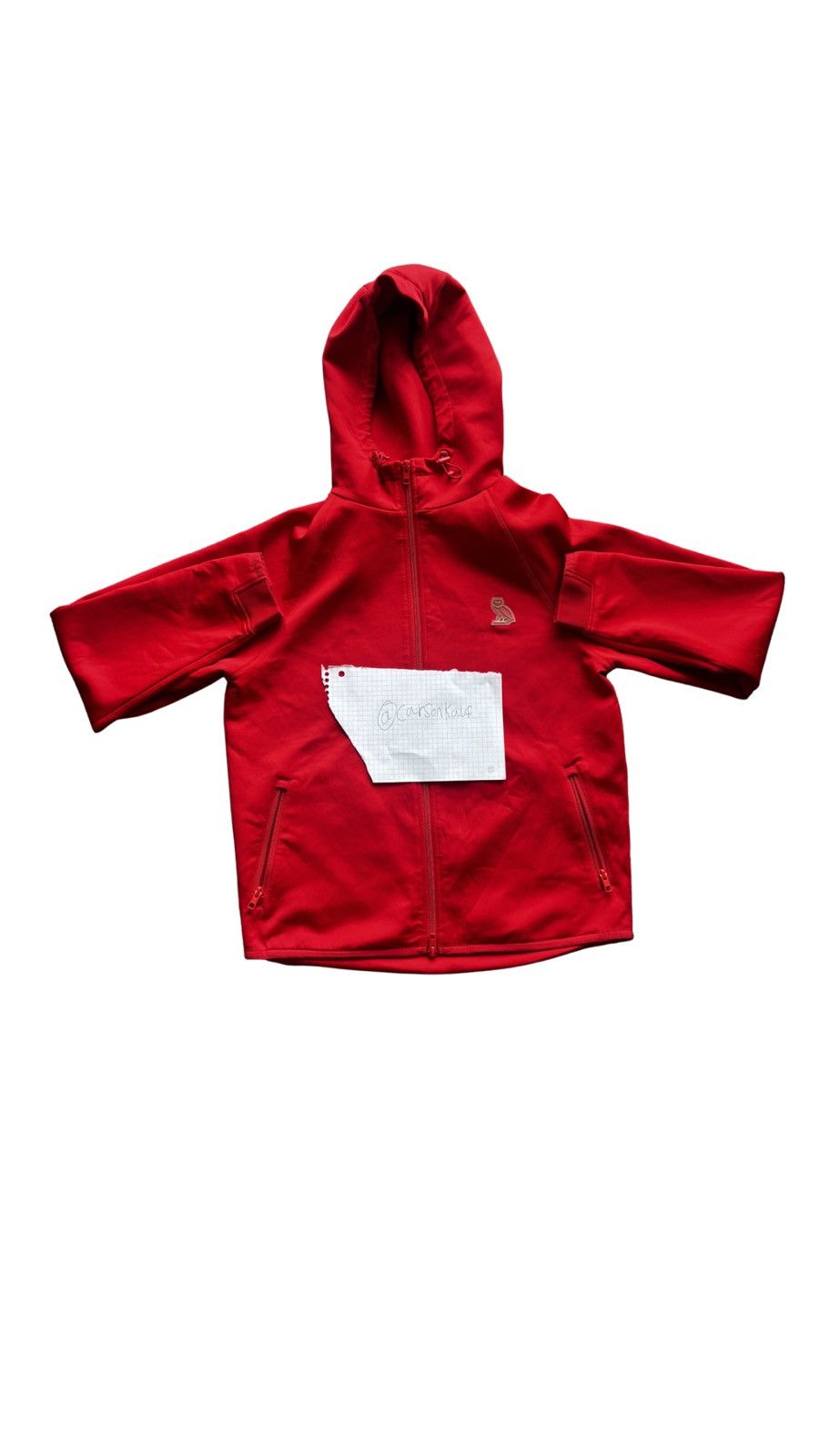Other OVO (October's Very Own) Men's Red Zip Up Track Jacket Size US S / EU 44-46 / 1 - 1 Thumbnail