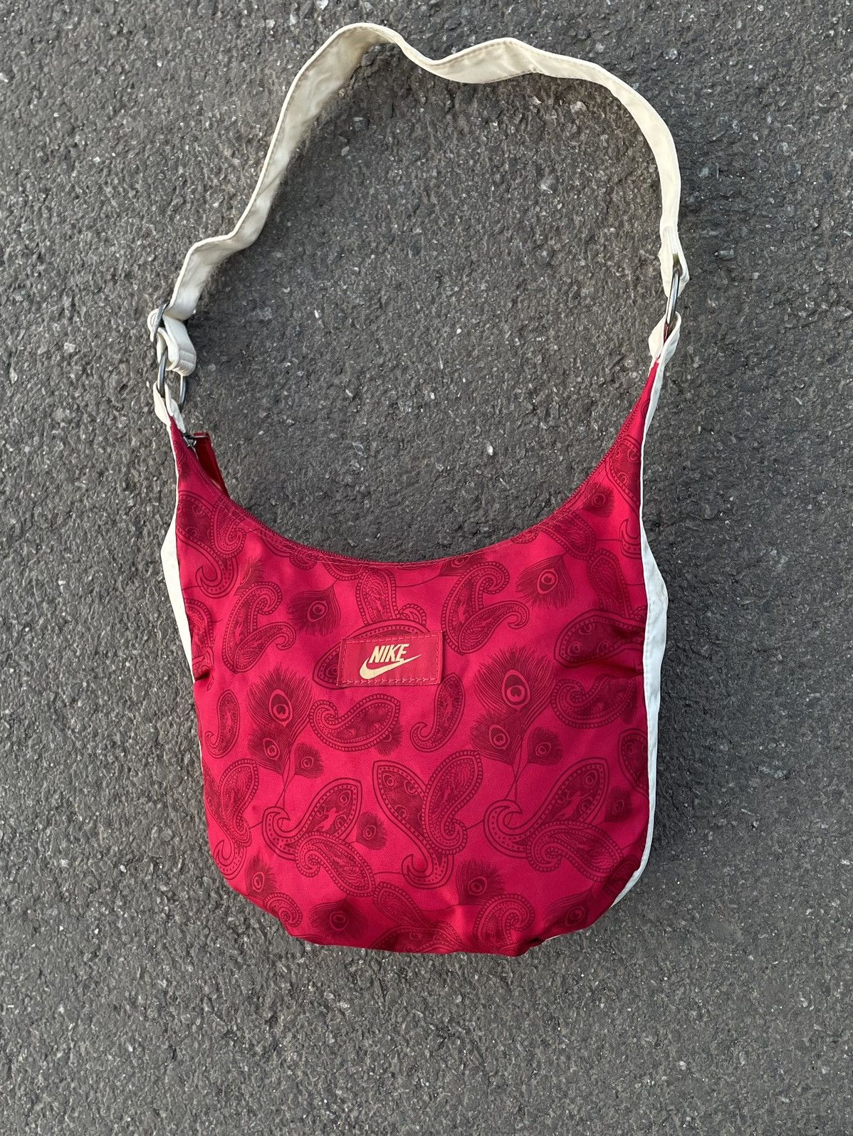 Vintage 🔥 Vintage Nike Crossbody Shoulder Bag Nylon Messenger Y2k🔥 Size ONE SIZE - 4 Thumbnail