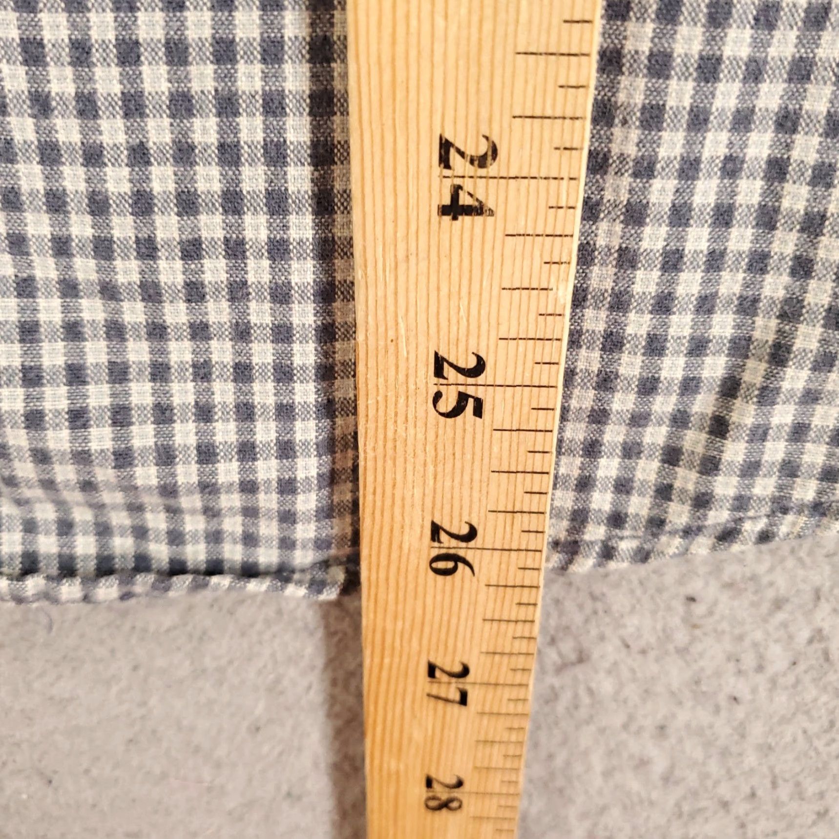 Eddie Bauer Eddie Bauer Womens Jacket 2XL Gingham Blue White Shirt Shacket Check Full Zip Size XXL / US 16-18 / IT 52-54 - 3 Thumbnail