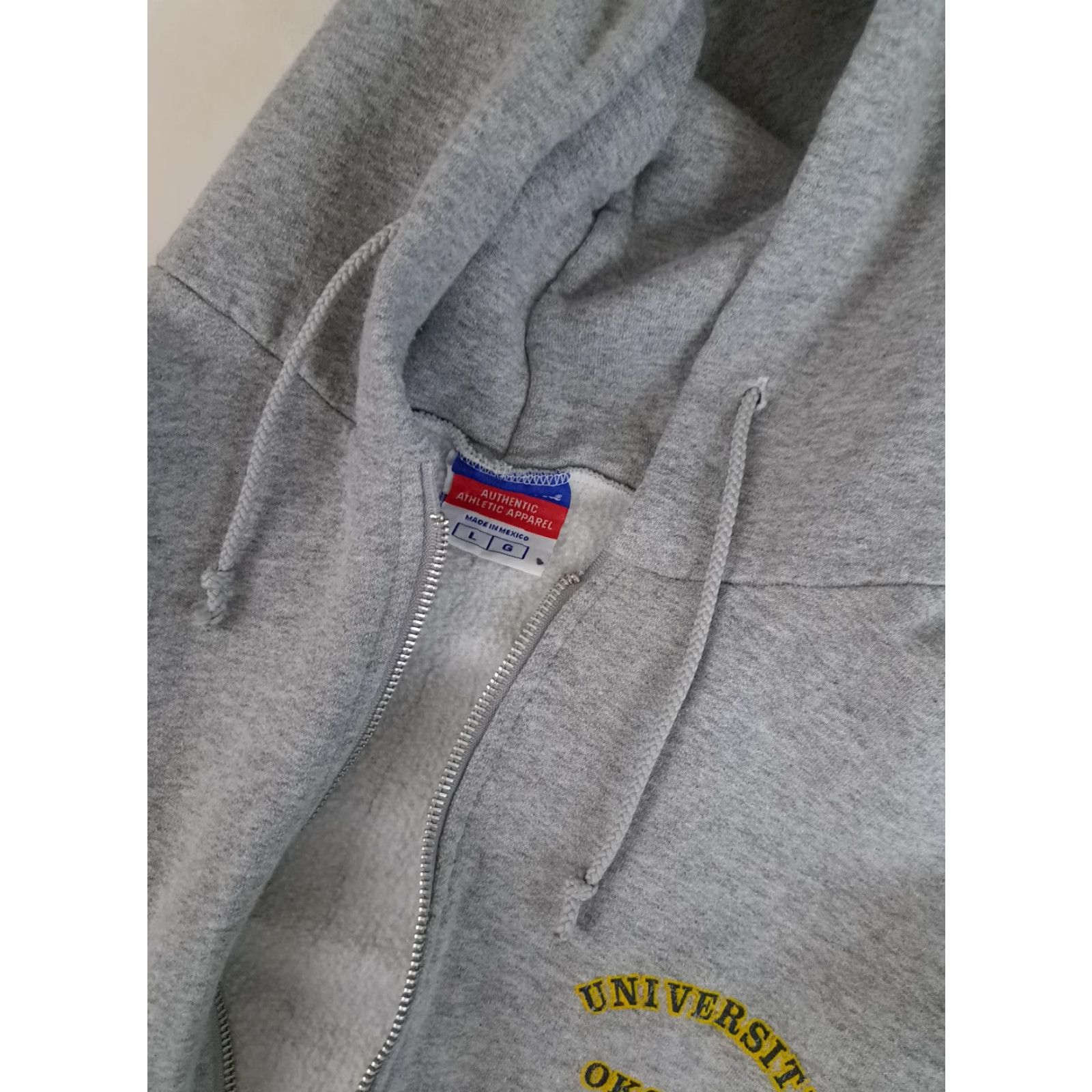Champion VINTAGE Champion Full Zip Sweatshirt University Hooded Large L Gray Unisex Adults Mens Womens Boys Girls Size US L / EU 52-54 / 3 - 3 Thumbnail