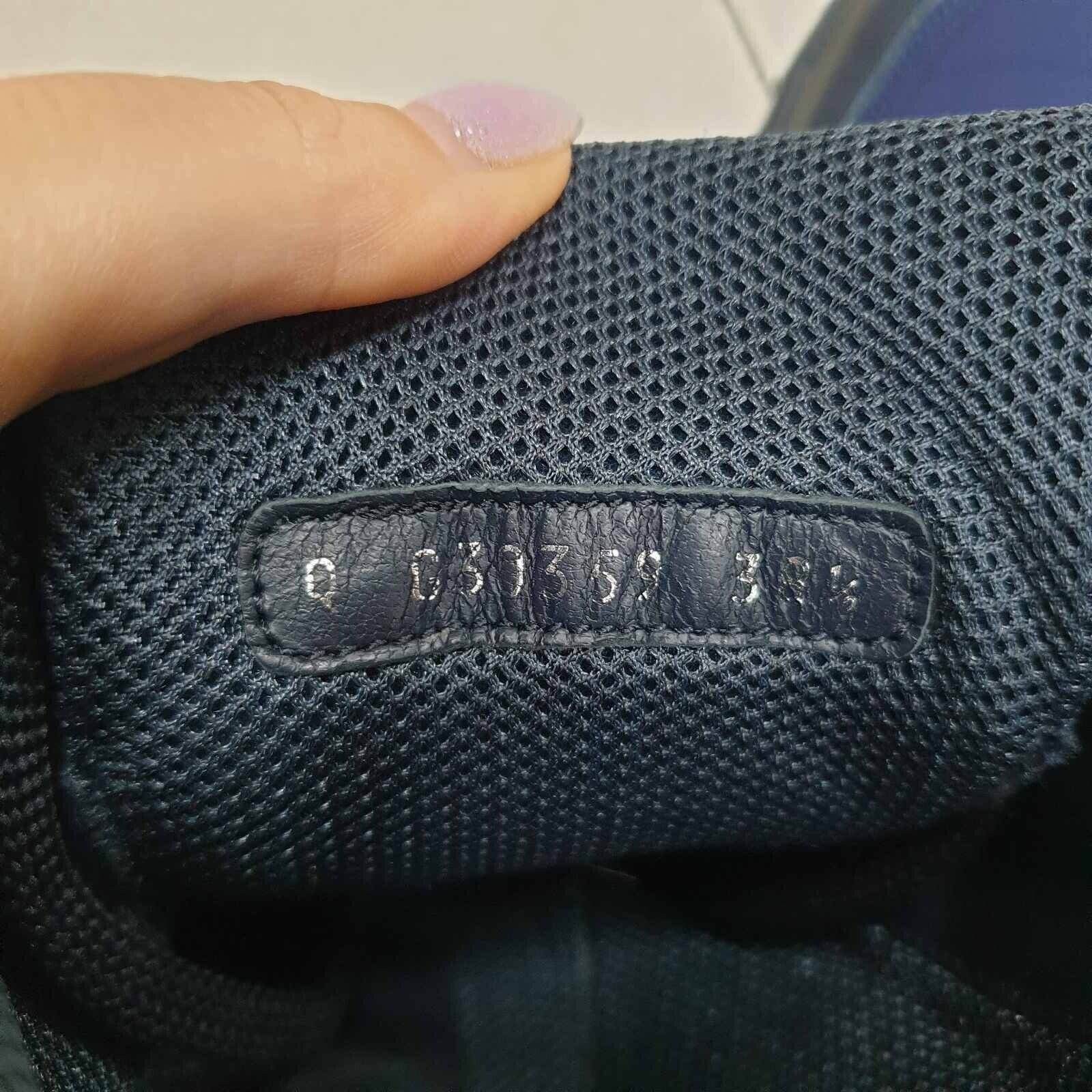 Chanel Chanel Interlocking Navy CC Logo Neoprene Sneakers Sz.38.5 Size US 7.5 / IT 37.5 - 5 Thumbnail