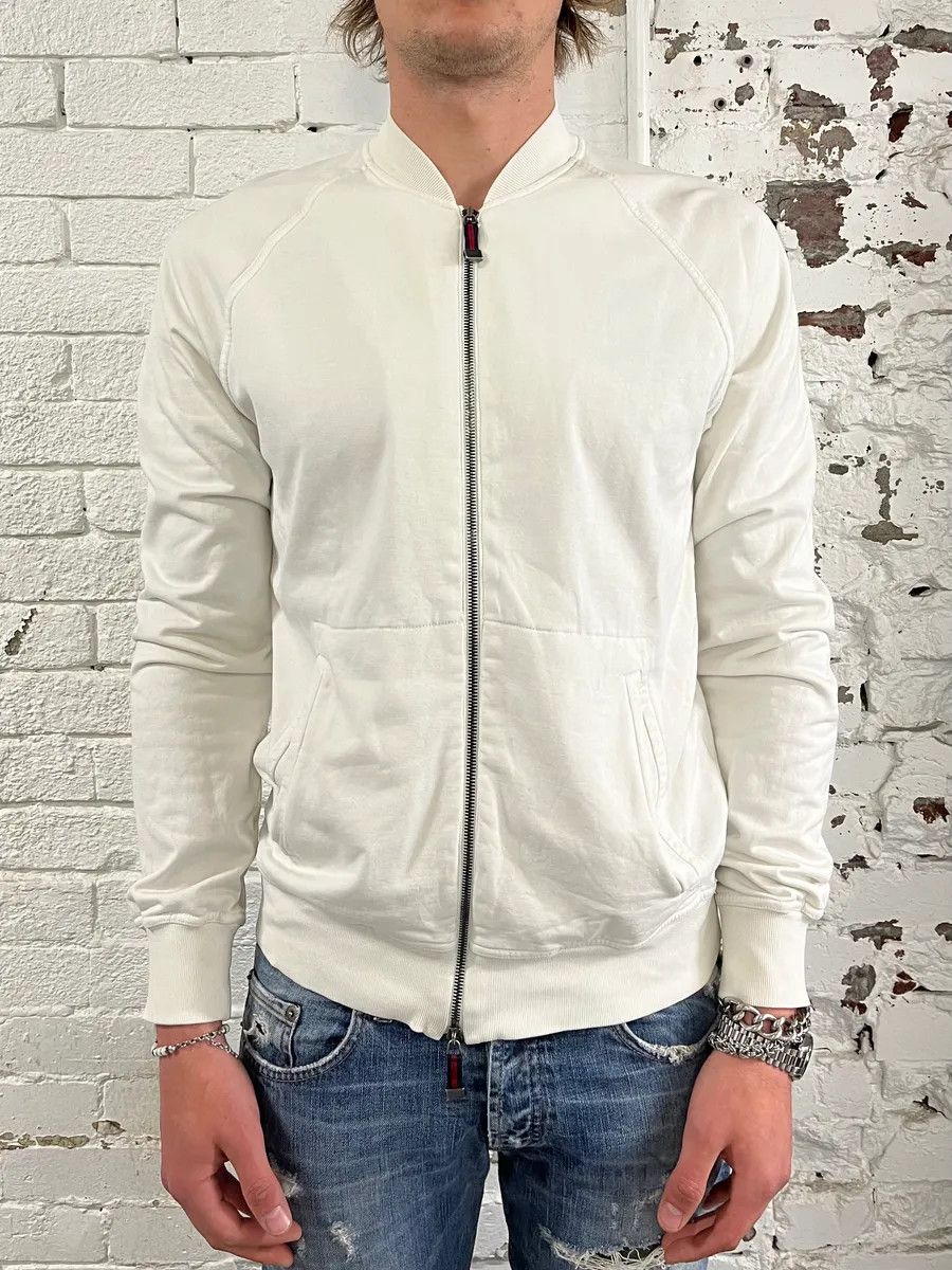 Gucci AW2006 Gucci White Propaganda Zip-up Sweater Size US M / EU 48-50 / 2 - 3 Thumbnail