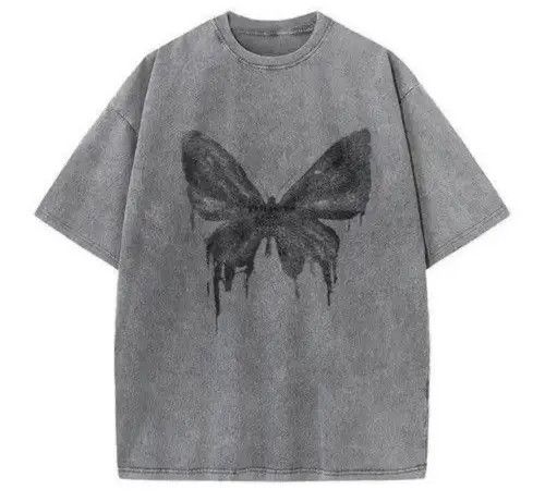 VIBE Butterfly Graphic Short Sleeve T Shirt Size US M / EU 48-50 / 2 - 1 Thumbnail