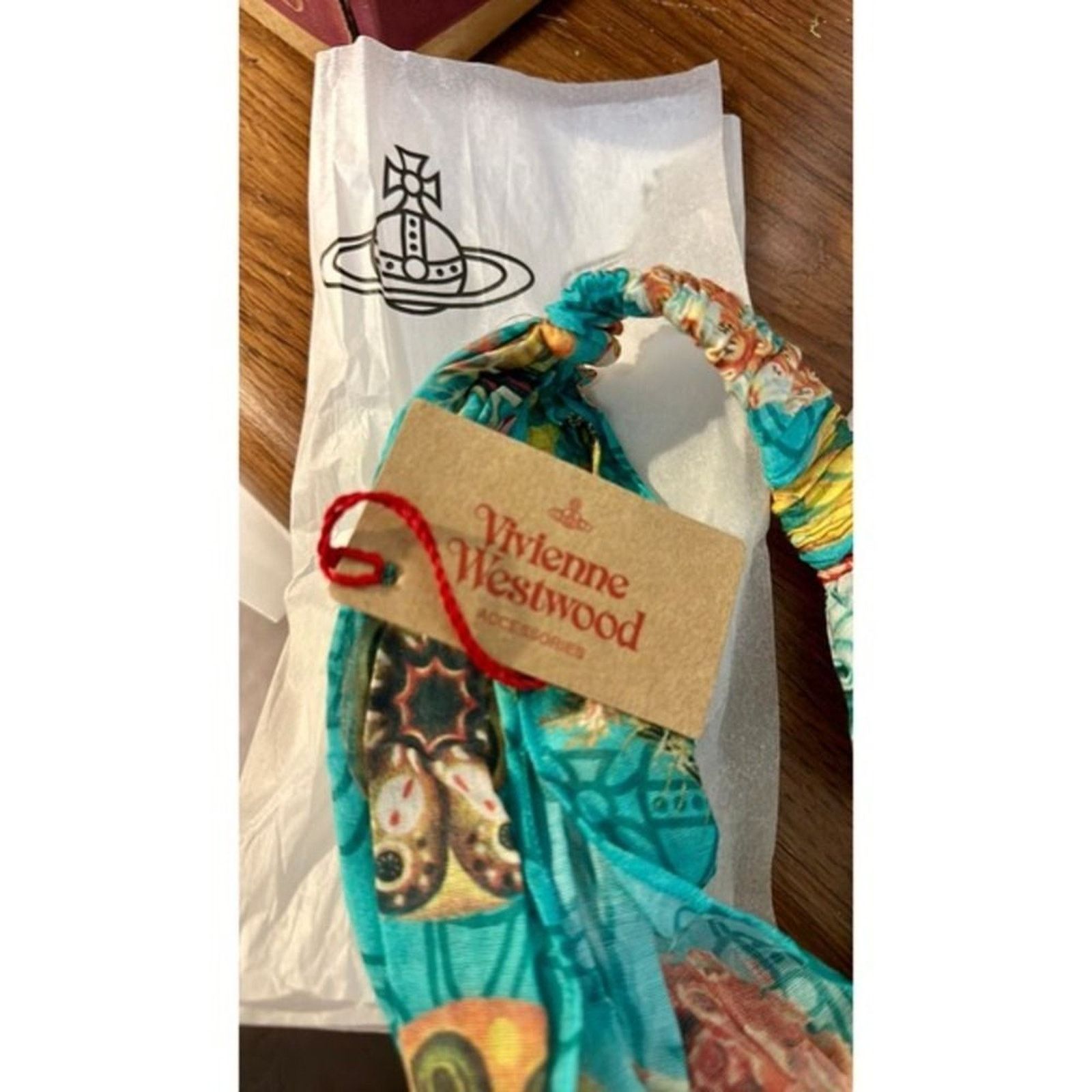 Vivienne Westwood Vivienne Westwood floral headband Turquoise Size ONE SIZE - 3 Thumbnail