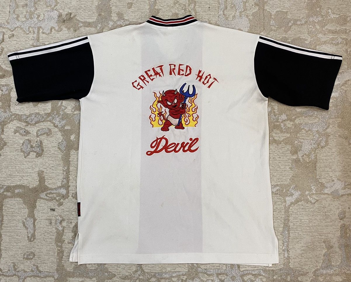 Shorty's Skateboards Vintage DOGTOWN X Devil Raglan Jersey Size US XL / EU 56 / 4 - 1 Thumbnail