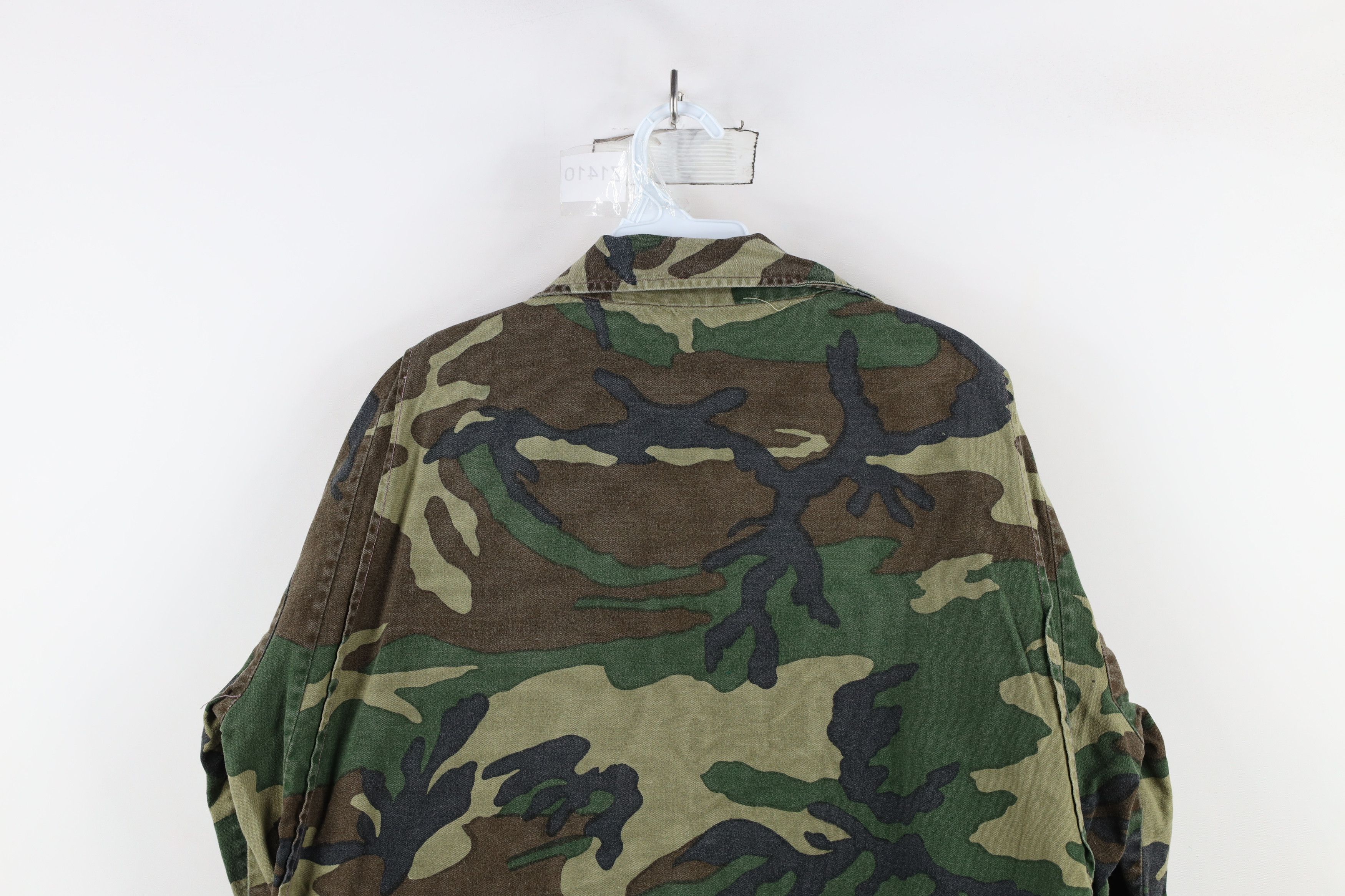Vintage Vintage 90s Streetwear Camouflage Button Shirt Jacket USA Size US M / EU 48-50 / 2 - 15 Thumbnail