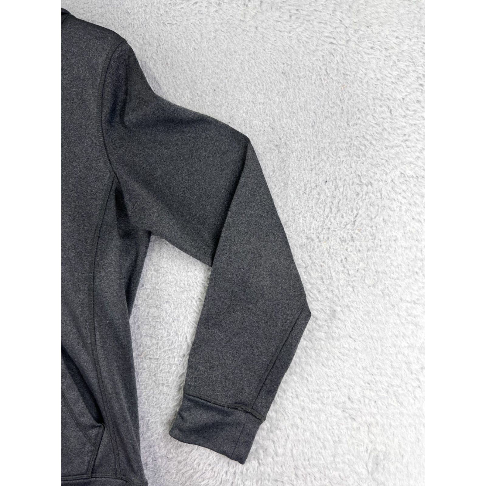 The North Face The North Face Hoodie Womens Small Gray Purple Logo Pullover Pocket Poly Size S / US 4 / IT 40 - 5 Thumbnail