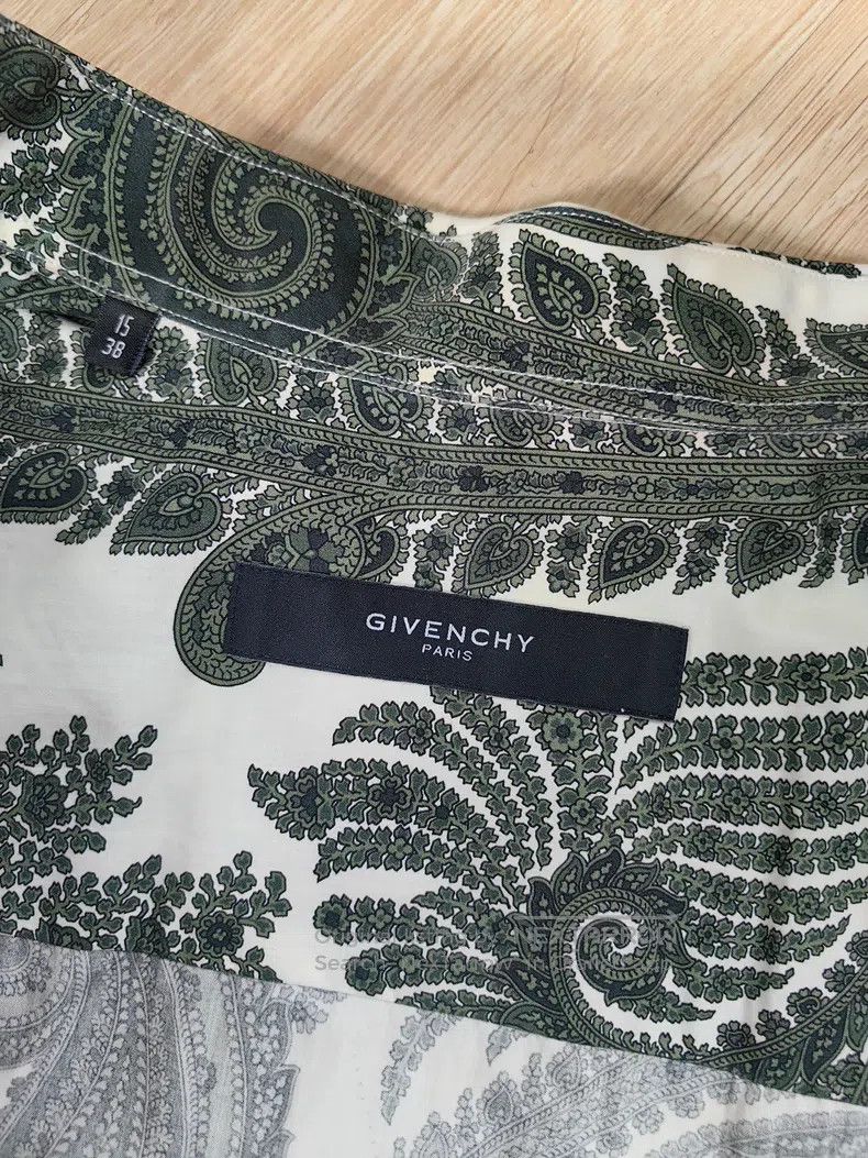 Givenchy Givenchy Mandarin Collar Floral Shirt Size XS / US 0-2 / IT 36-38 - 7 Thumbnail