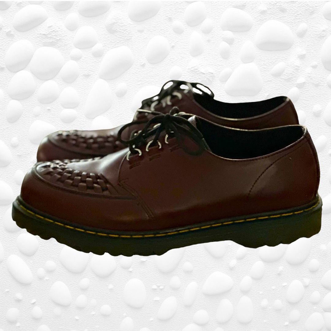 Dr. Martens Vintage Dr. Martens 3 Eyelets OxBlood Red Leather Size US 12 / EU 45 - 8 Thumbnail