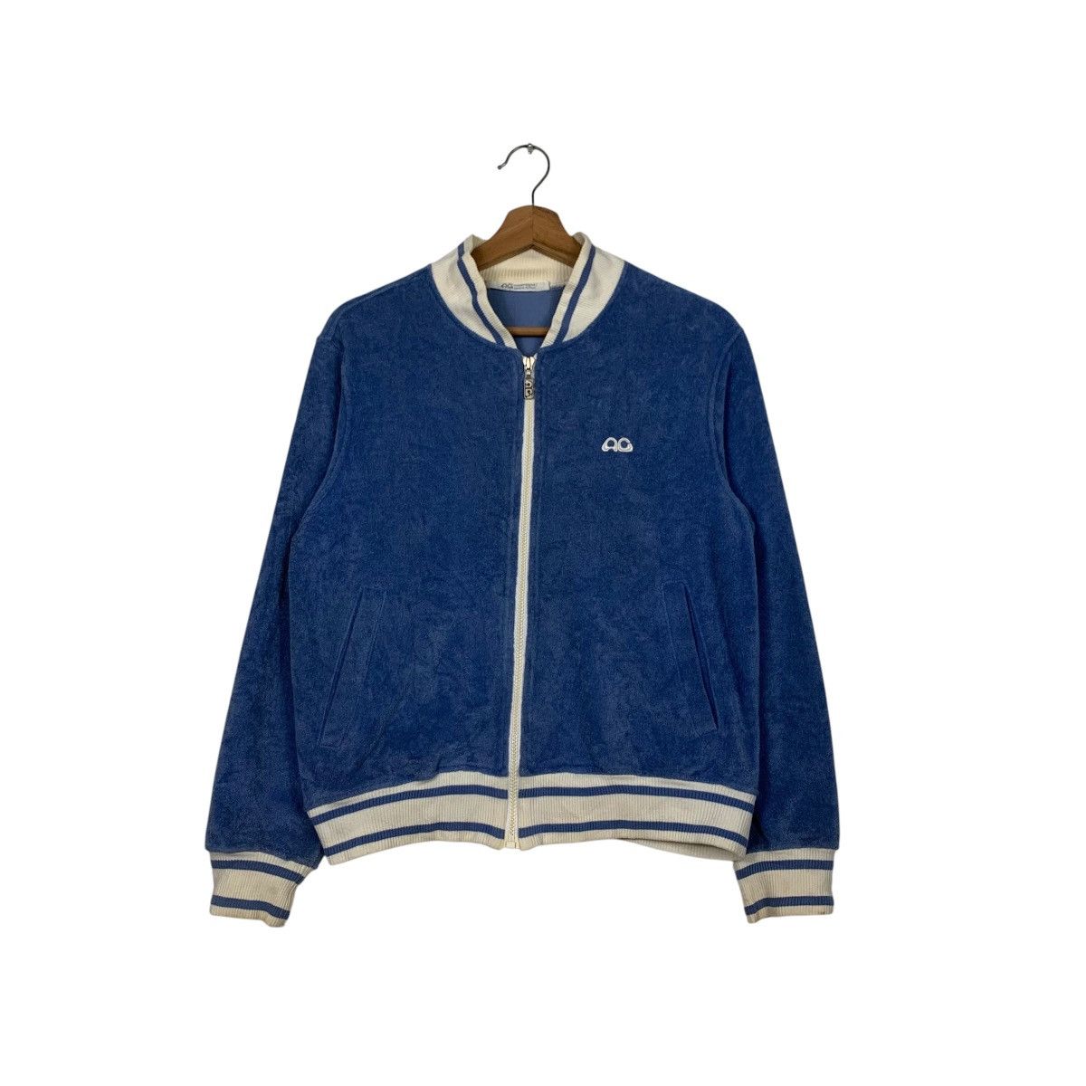 Courreges Vintage COURREGES SPORT FUTUR Sweater Jacket #2390-C107 Size M / US 6-8 / IT 42-44 - 1 Thumbnail