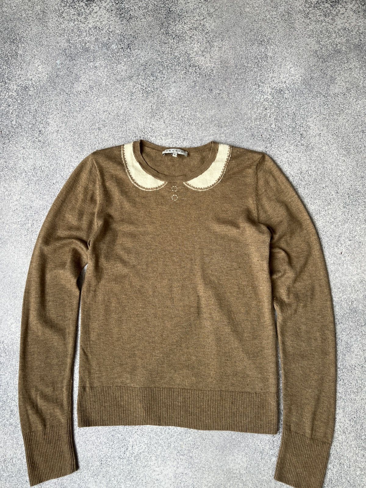 Sandro × Vintage Vintage Sandro women's luxury sweater Size XXS / US 00 / IT 34 - 5 Thumbnail