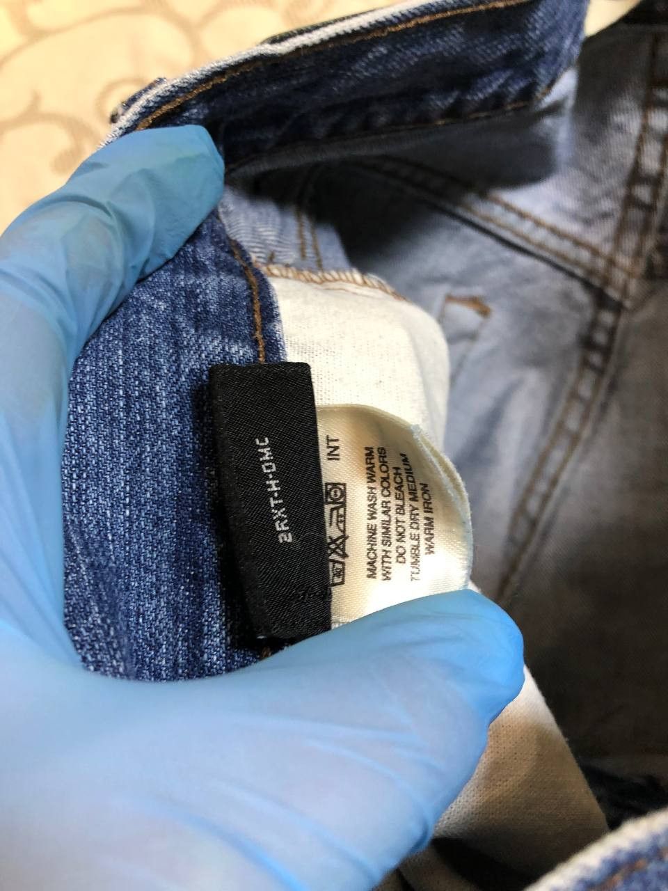Harley Davidson Vintage Y2K Harley Davidson Distressed Straight Leg Jeans Size 28" / US 6 / IT 42 - 3 Thumbnail