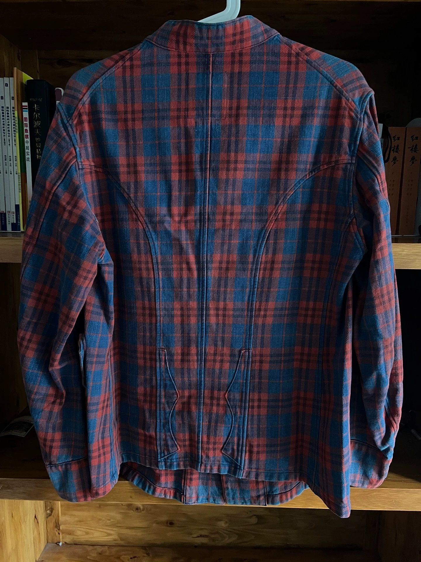 Visvim visvim 14aw embroidered stand collar plaid jacket size 2 Size US M / EU 48-50 / 2 - 7 Thumbnail