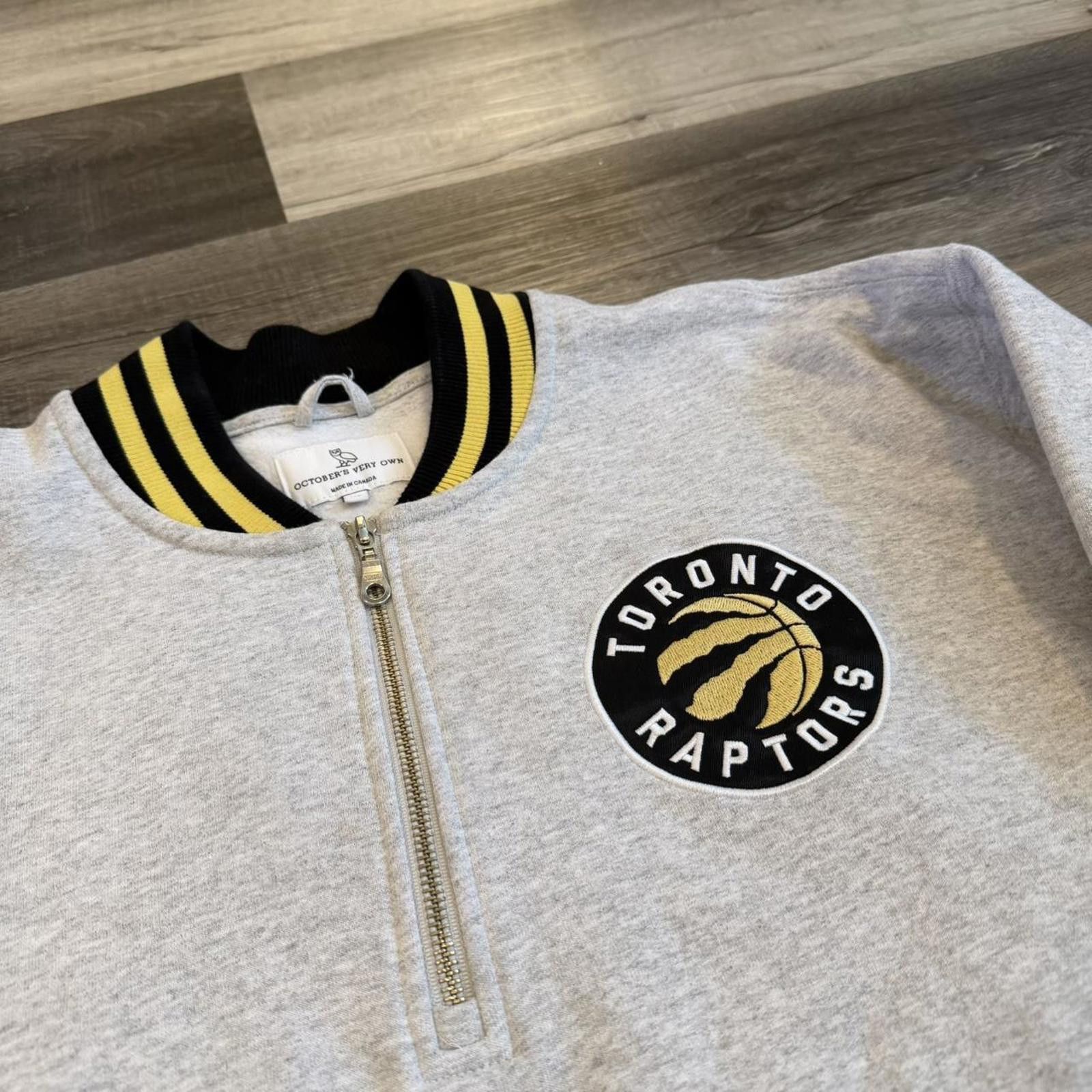 October's Very Own Toronto Raptors OVO octobers very own quarter zip sweatshirt Size US L / EU 52-54 / 3 - 1 Thumbnail
