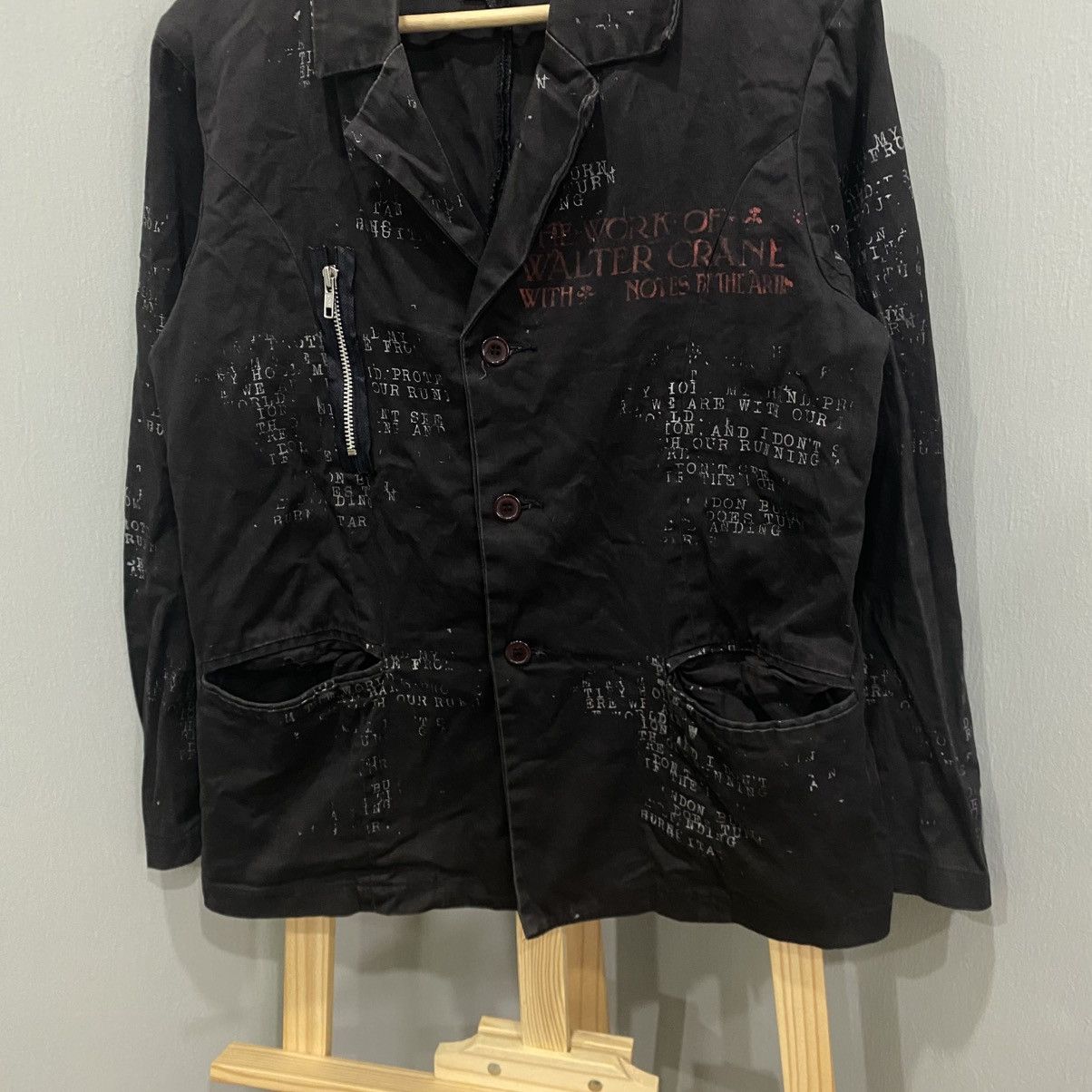 Japanese Brand h.NAOTO H.ANARCHY 'Forever Anarchy Deconstructed Jacket Punk Size US M / EU 48-50 / 2 - 4 Thumbnail