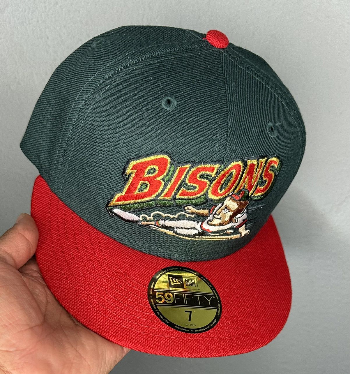 New Era Buffalo Bisons Green/Grey UV size 7 Size ONE SIZE - 1 Preview