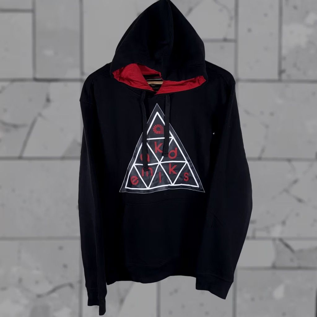 Akademiks NWT Akademiks Black Hooded Sweatshirt Mens Size L Size US L / EU 52-54 / 3 - 1 Thumbnail