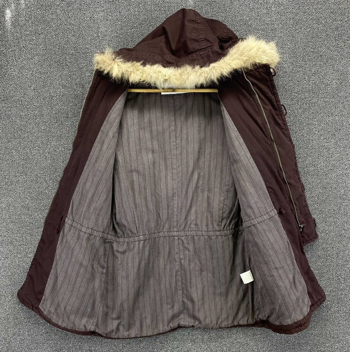 Issey Miyake Vintage Issey Miyake Sunaokuwahara Fur Hoodie Jacket Size M / US 6-8 / IT 42-44 - 9 Thumbnail