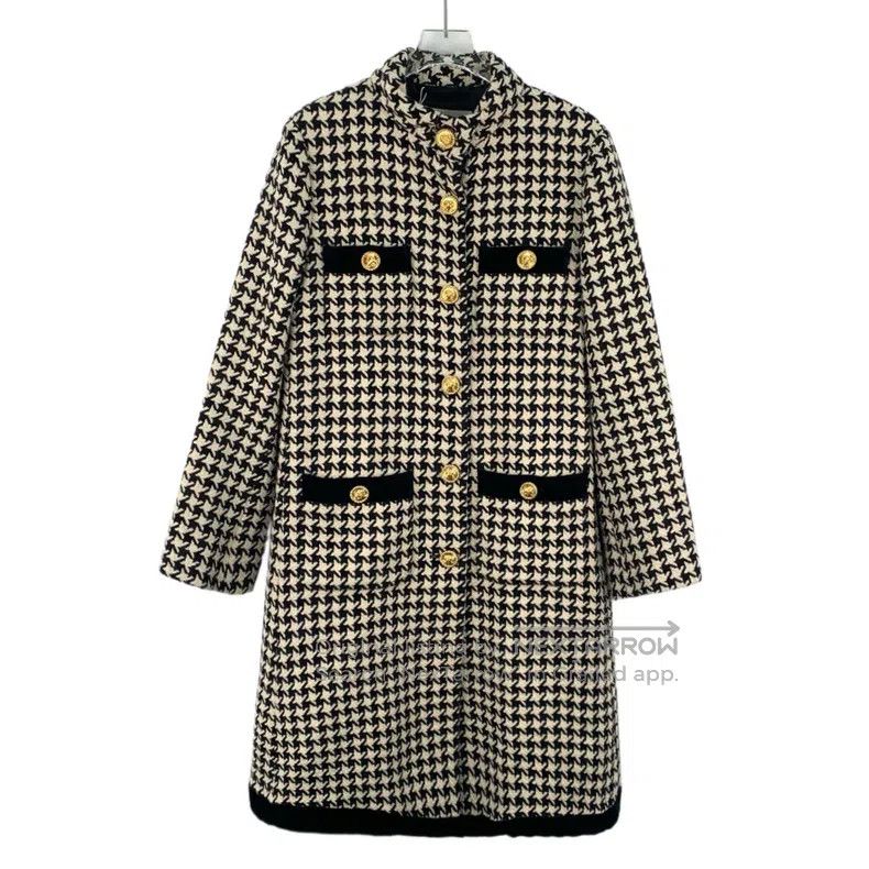 Gucci Gucci Colour-blocked checkered multi-pocket wool single-br Size M / US 6-8 / IT 42-44 - 1 Thumbnail