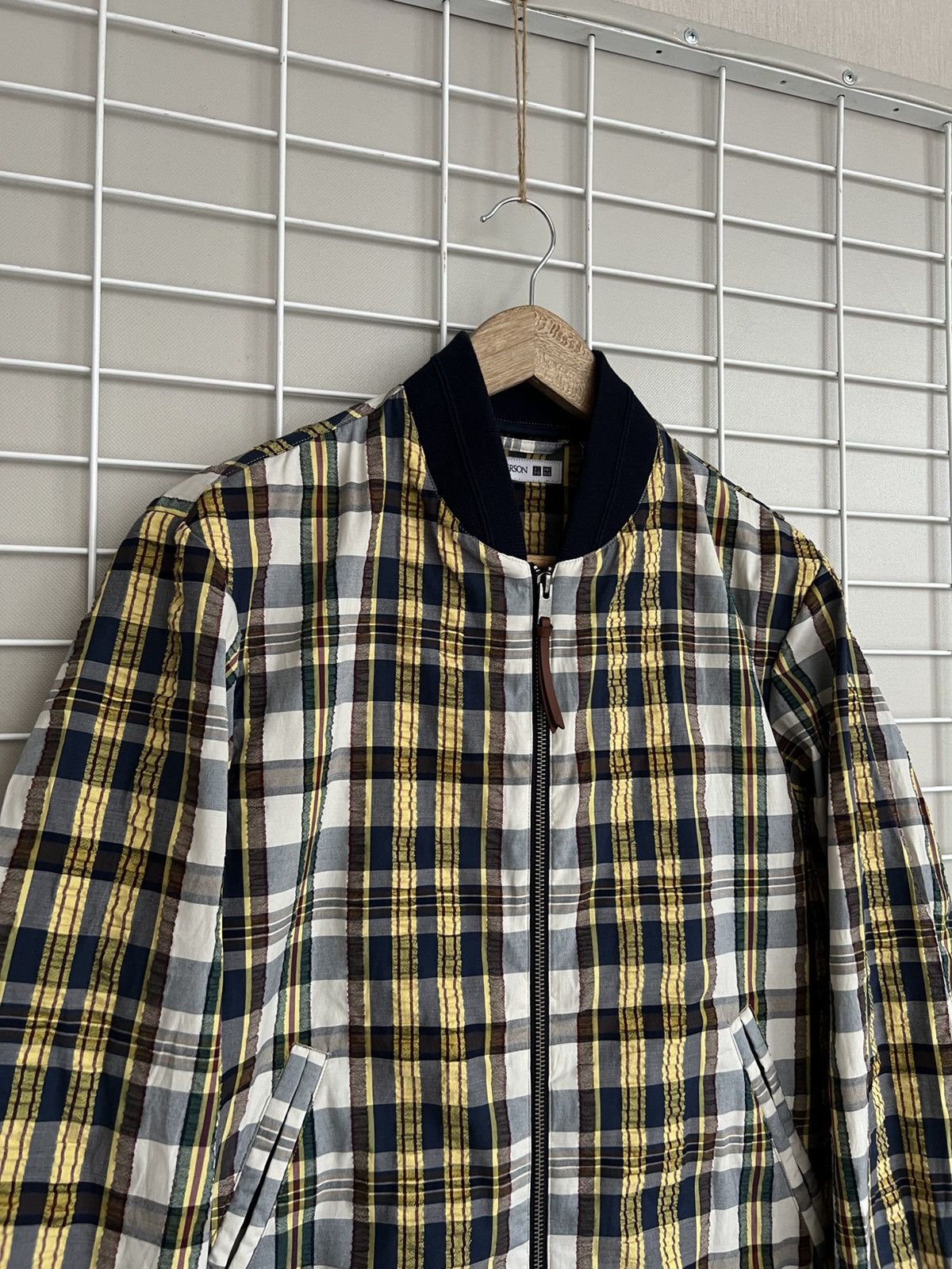 JW Anderson × Uniqlo J.W. Anderson x Uniqlo Plaid Bomber Jacket Mens Size M Size US M / EU 48-50 / 2 - 3 Thumbnail