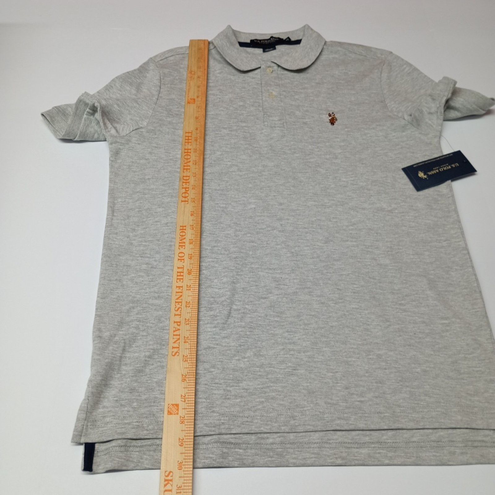 U.S. Polo Assn. U.S. Polo Assn Polo Shirt Gray Men's Size M Luxury Feel Size US M / EU 48-50 / 2 - 5 Thumbnail