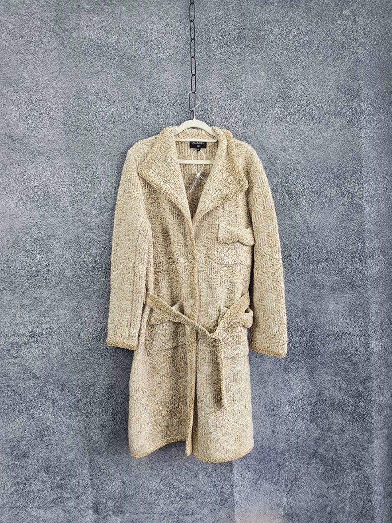 Chanel Chanel Classic tweed coat Size M / US 6-8 / IT 42-44 - 1 Thumbnail