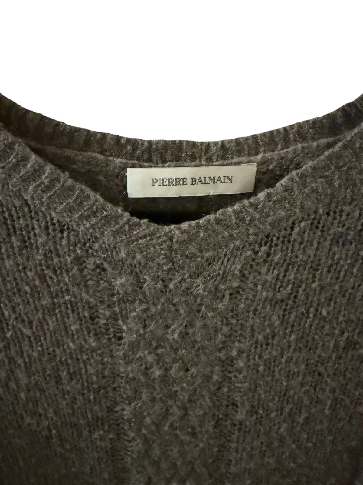 Balmain Men’s Distressed Sweater By Balmain Size US S / EU 44-46 / 1 - 2 Thumbnail