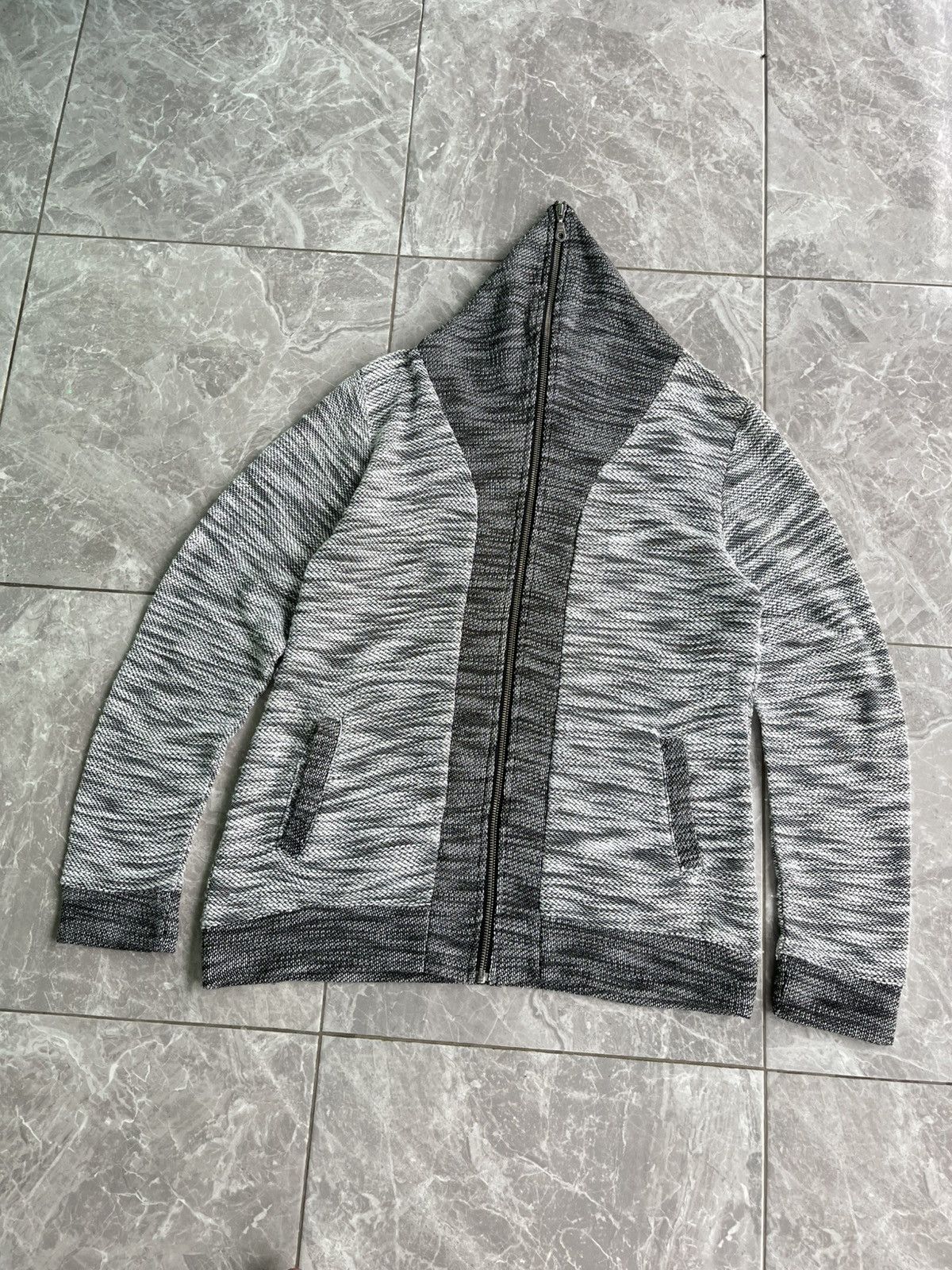 In The Attic In The Attic Zipper Knit Full Face Japanese Brand Size US M / EU 48-50 / 2 - 2 Thumbnail