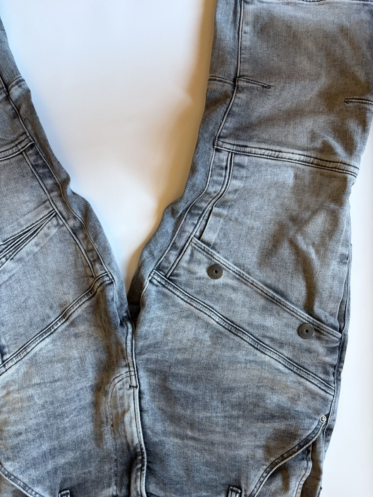 G-Star G-Star RAW Airblaze 3D Skinny Jeans Grey 30x32 Size US 30 / EU 46 - 4 Thumbnail
