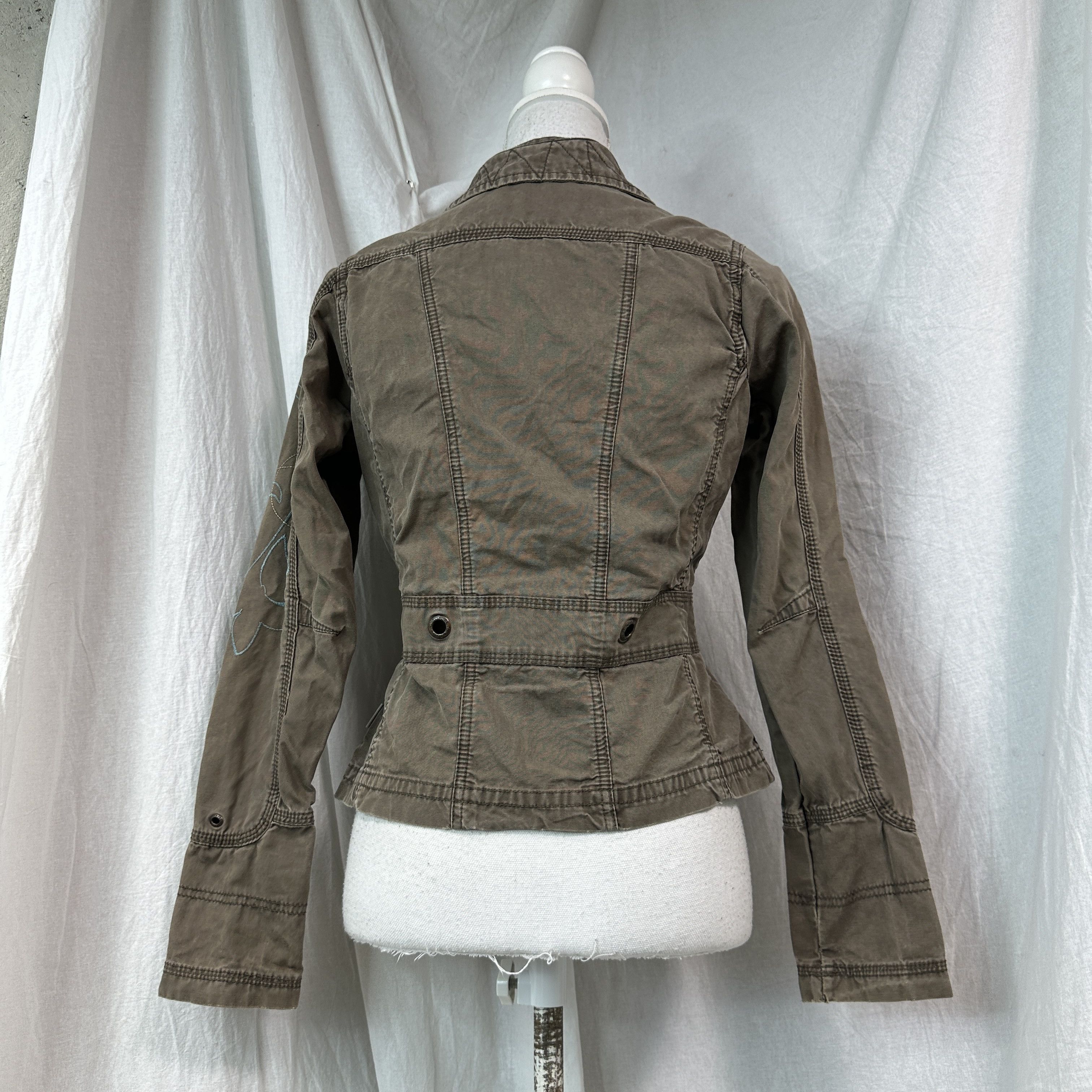 O'Neill Vintage Avant Garde Utility Military Styled oNeil Jacket 00s Size XS / US 0-2 / IT 36-38 - 8 Thumbnail
