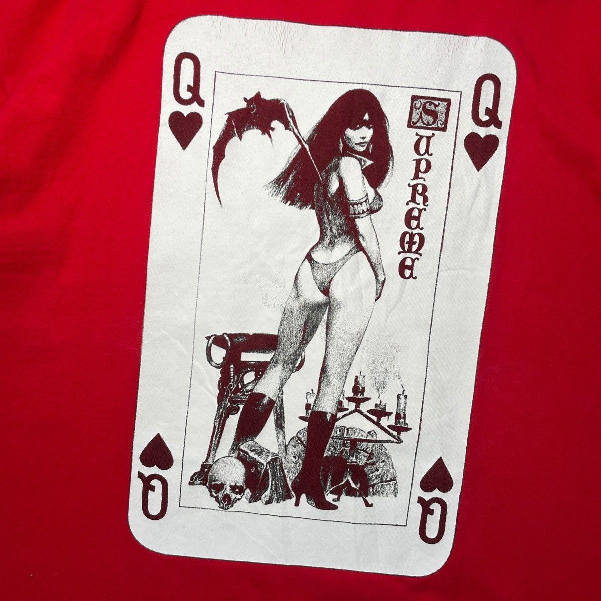 Supreme Supreme S/S17 Vampirella Card Tee Red Size US L / EU 52-54 / 3 - 2 Thumbnail
