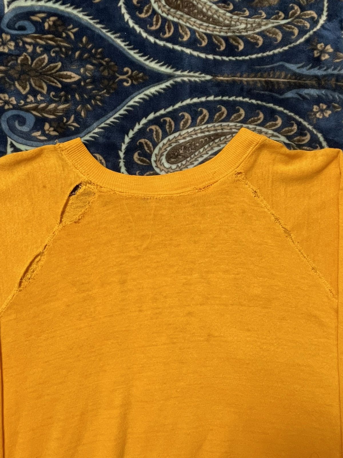 Japanese Brand × Vintage 1970s Arizona State Distressed Sweatshirt Size US M / EU 48-50 / 2 - 6 Thumbnail