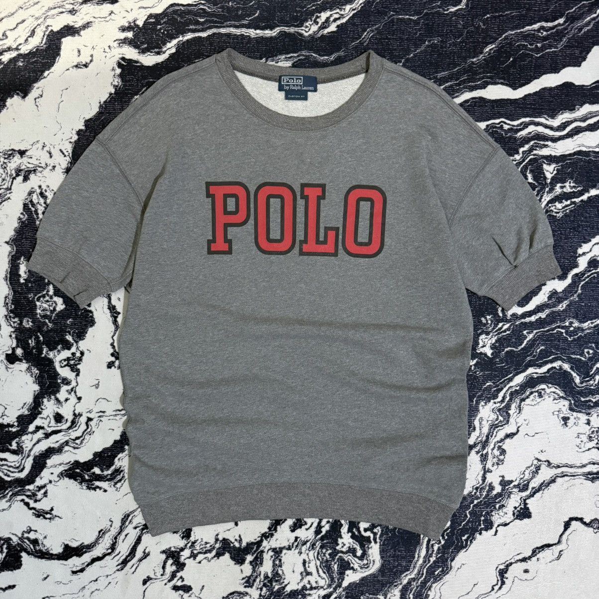 Ralph Lauren Vintage Polo Shortsleeve Sweatshirt Size US M / EU 48-50 / 2 - 1 Thumbnail