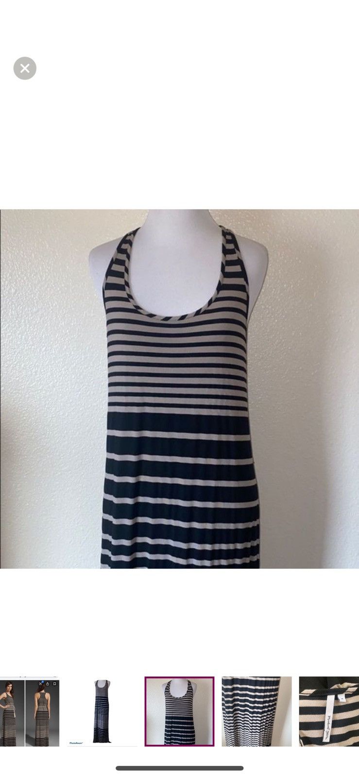 Michael Stars Michael stars medium variegated stripe Addison maxi dress Size M / US 6-8 / IT 42-44 - 4 Thumbnail
