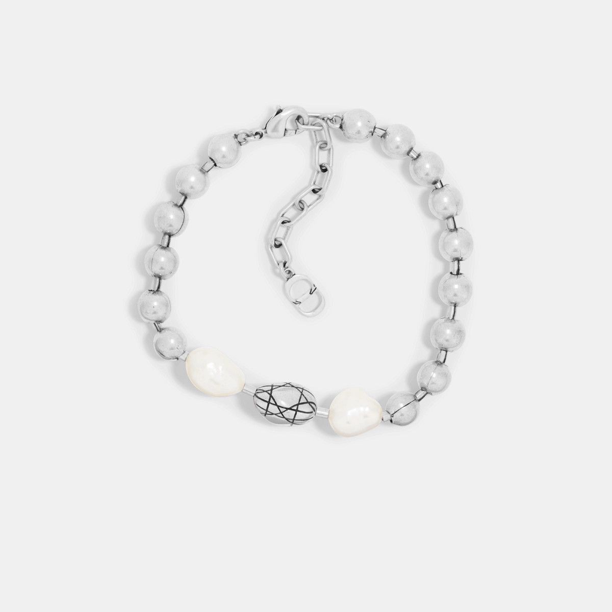 Dior o1bcso1str0126 Size:OS/Cannage Bracelete in Silver Size ONE SIZE - 1 Thumbnail