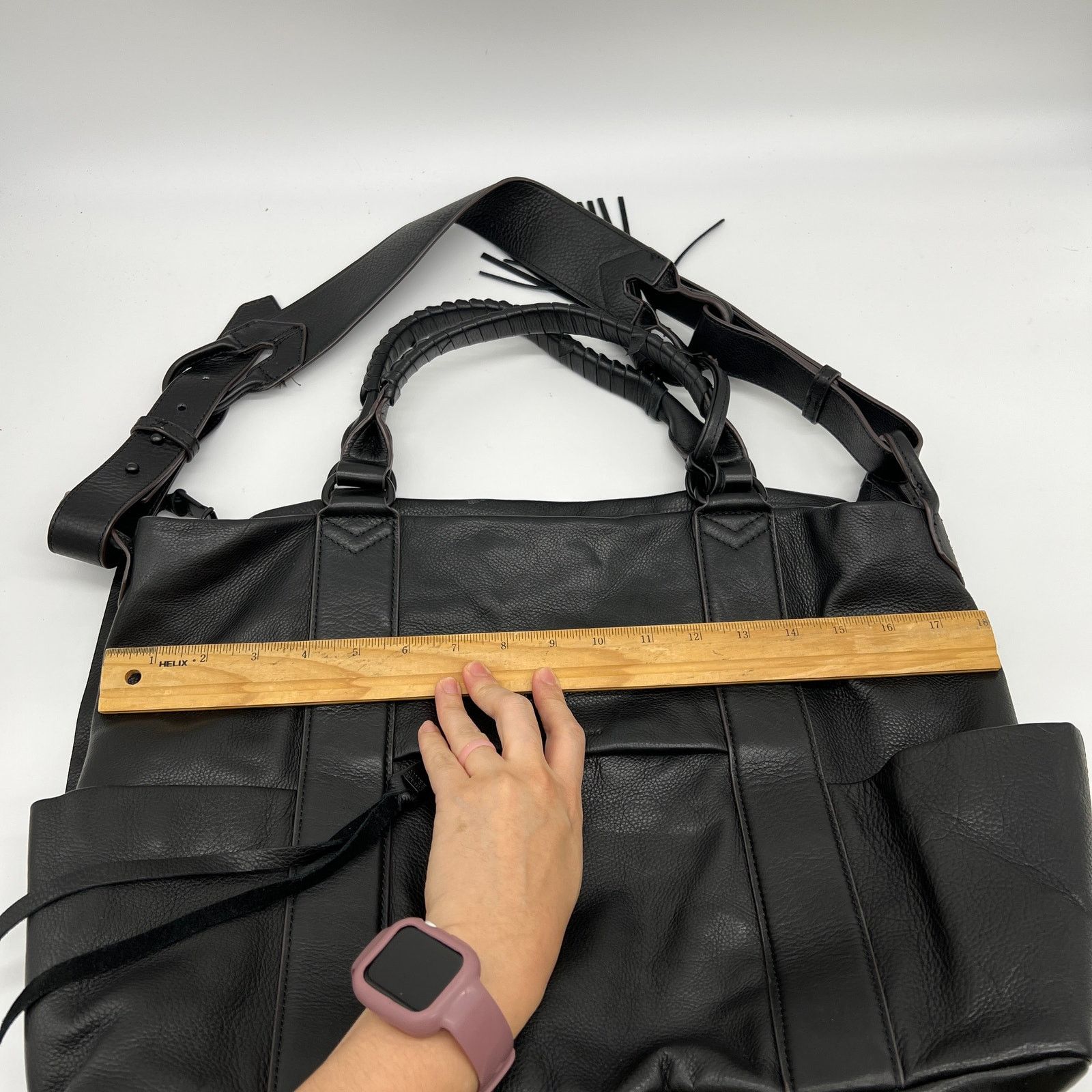 Other Aimee Kestenberg The Suzie Large Leather Sat Size ONE SIZE - 8 Thumbnail