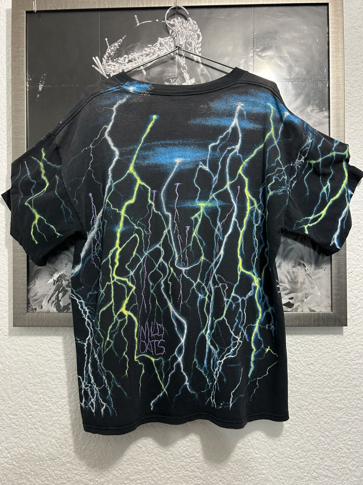Vintage 90’s Wild Oats Lightning AOP Rare Size US XL / EU 56 / 4 - 2 Thumbnail