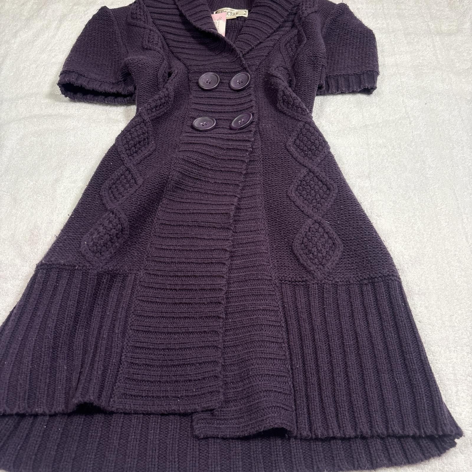 Decree y2k purple babydoll decree sweater Size M / US 6-8 / IT 42-44 - 1 Thumbnail