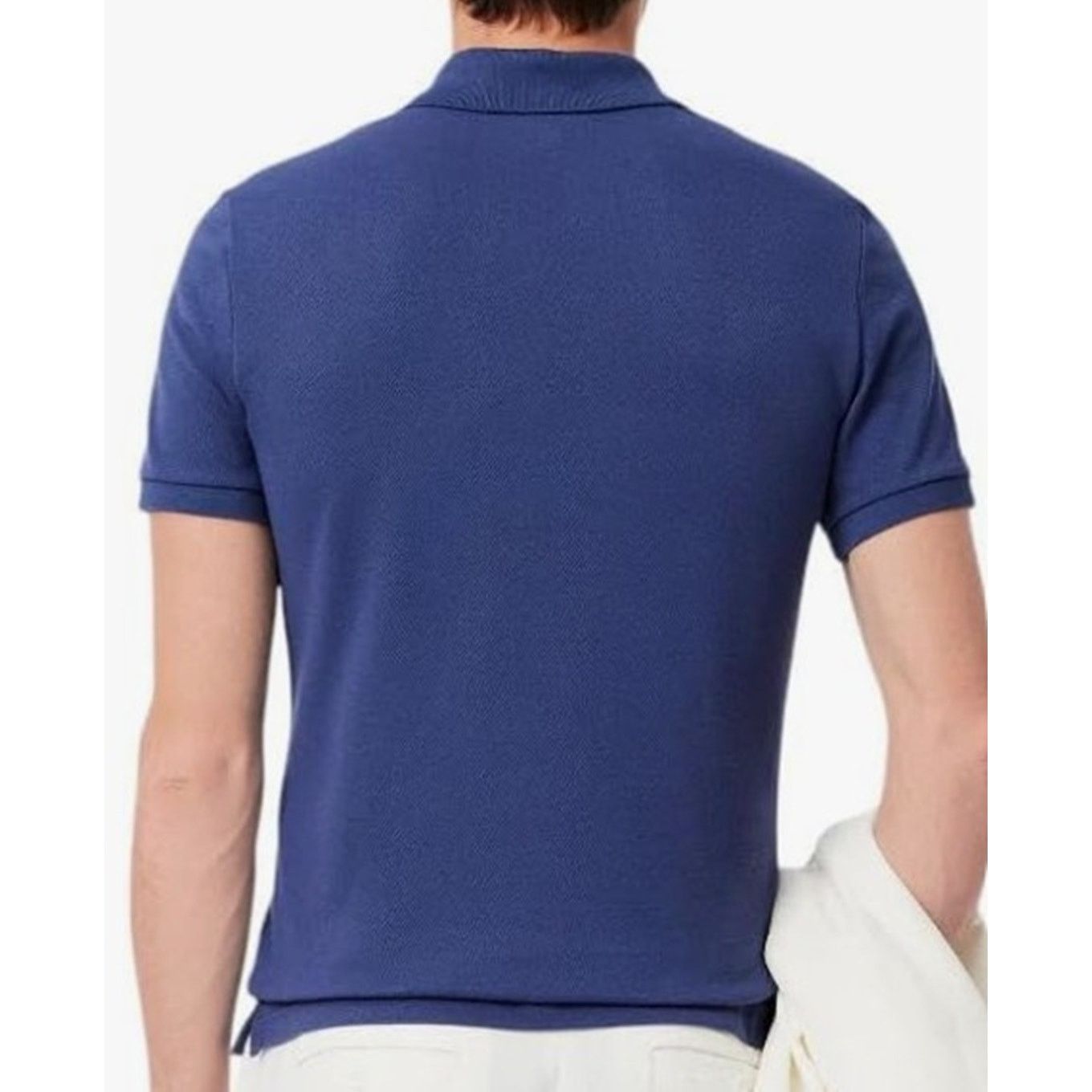 Lacoste Lacoste Men's Short Sleeve Classic Pique Polo Shirt Blue XXL Size US XXL / EU 58 / 5 - 3 Thumbnail