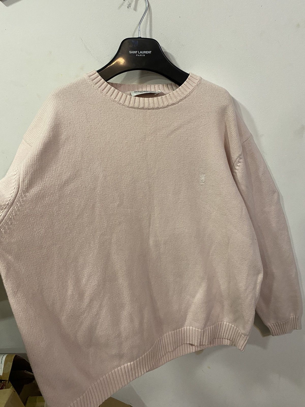 Yves Saint Laurent Pinky YSL Sweater Knit YSL Sweatshirt Size US XXL / EU 58 / 5 - 9 Thumbnail