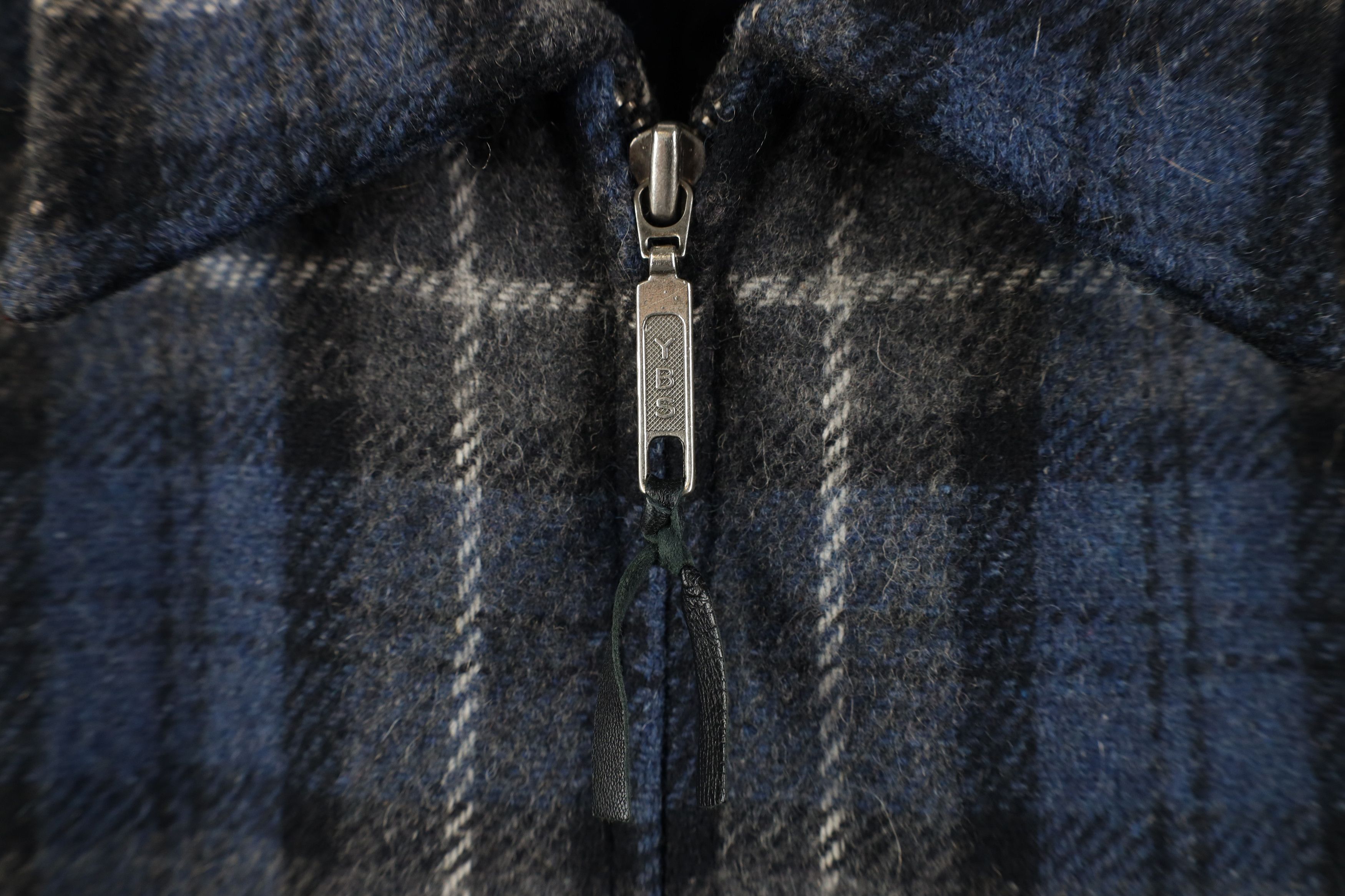 Vintage Vintage 90s Streetwear Blend Buckle Back Bomber Jacket Plaid Size L / US 10 / IT 46 - 6 Thumbnail