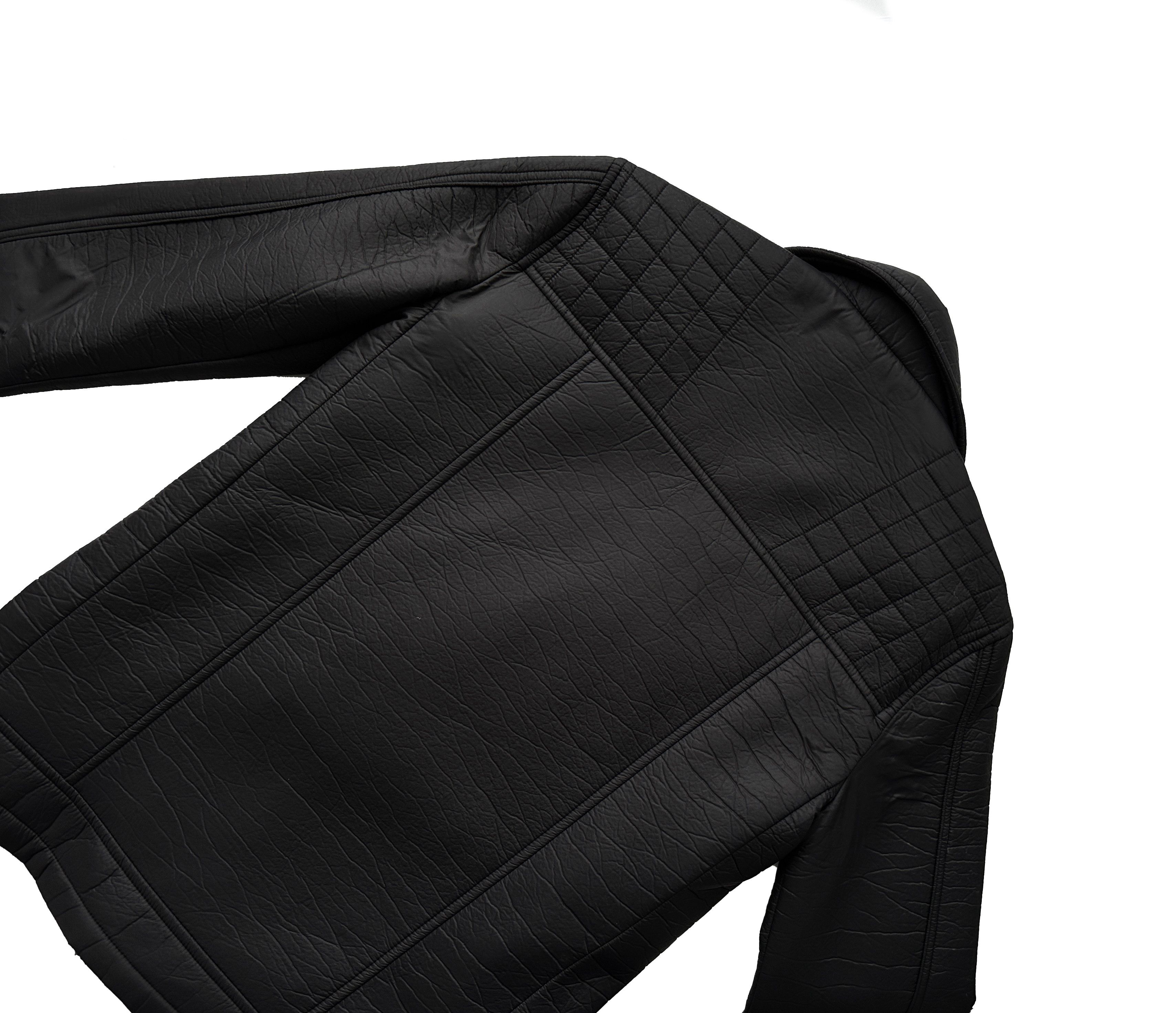 Drop Dead Clothing Drop Dead black nylon biker jacket Size US S / EU 44-46 / 1 - 10 Thumbnail