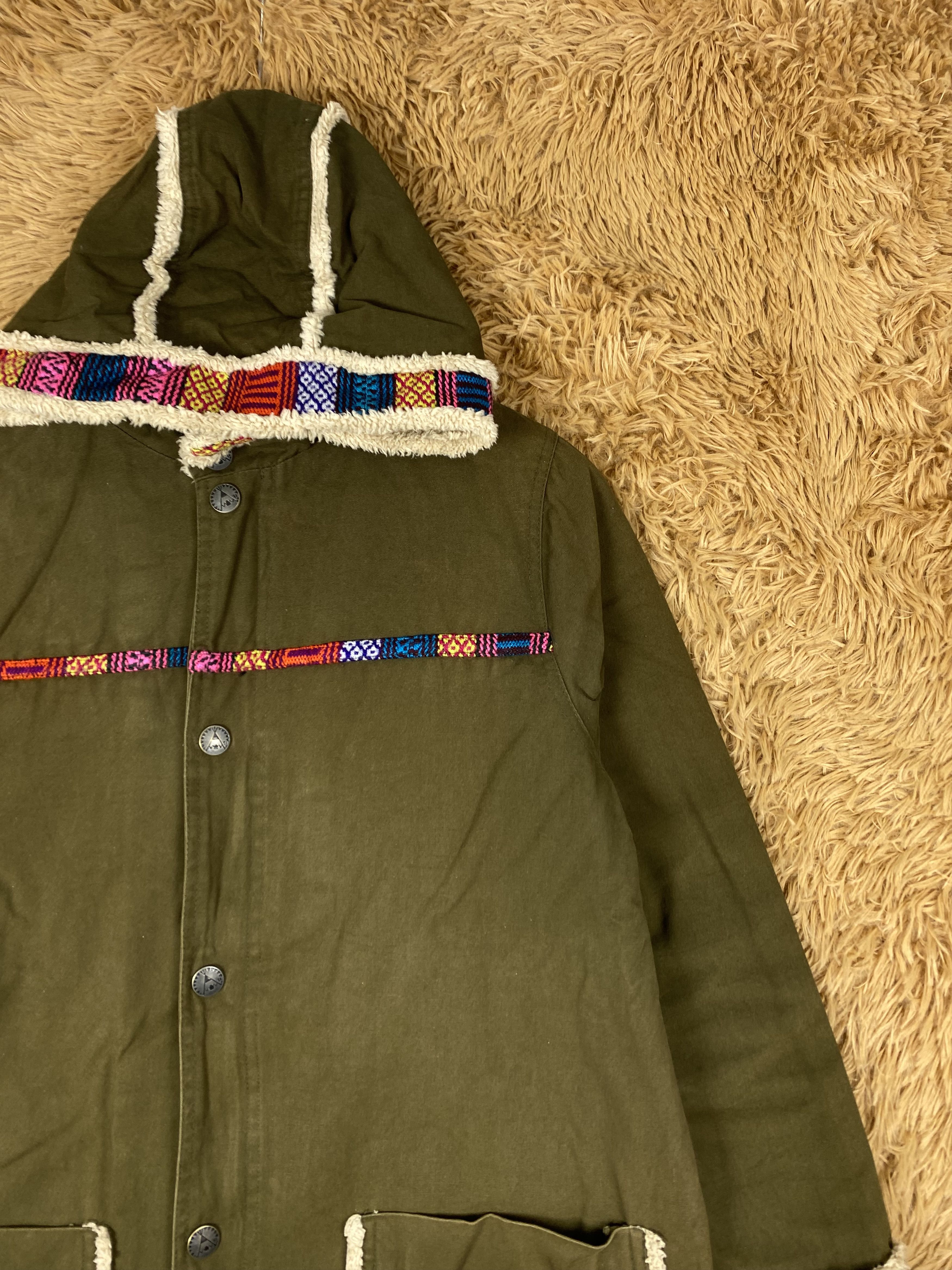 Japanese Brand Vintage Titicaca Fleece Lining Jacket DJ0945 Size US M / EU 48-50 / 2 - 2 Thumbnail