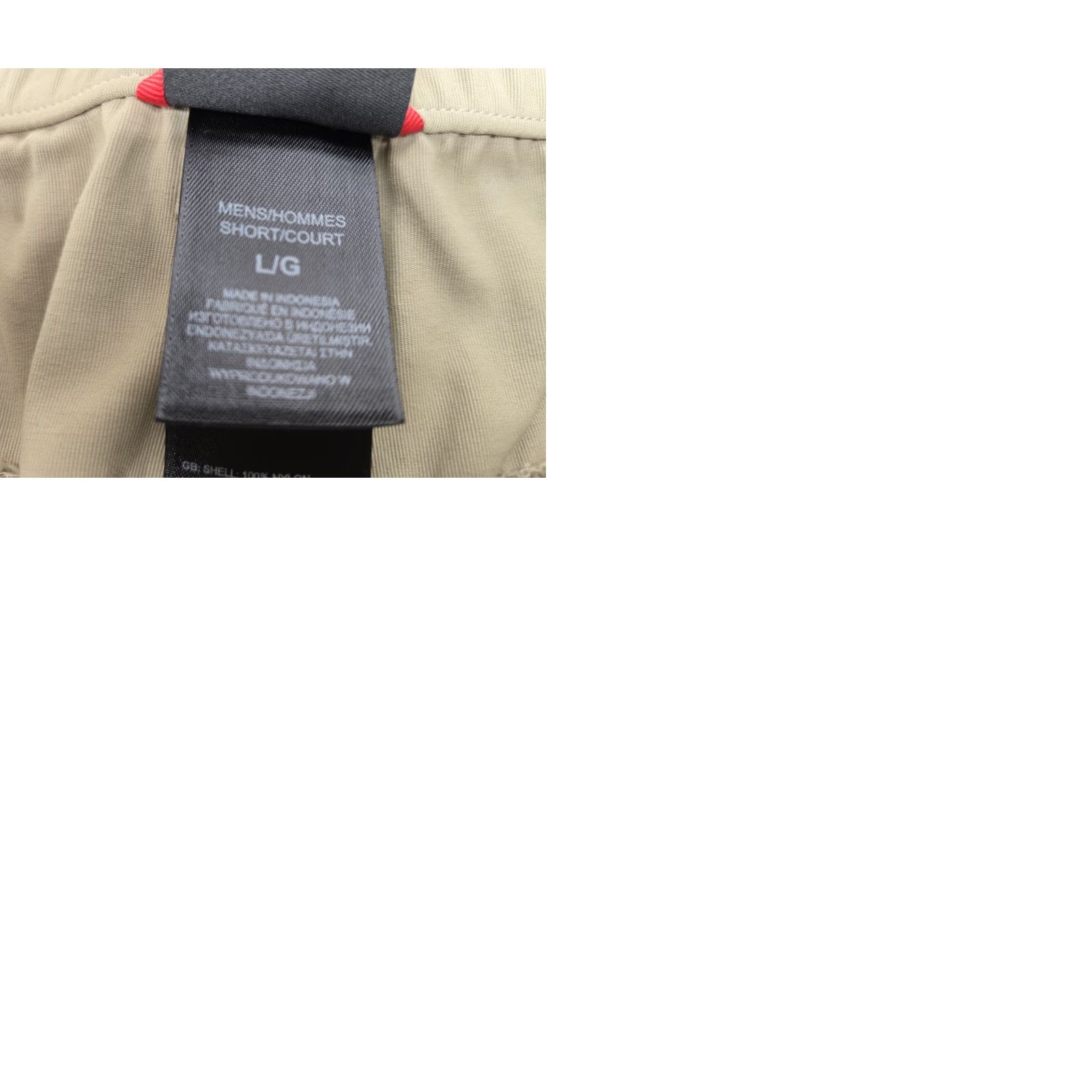 The North Face The North Face Mens Pants Tan Khaki Size L Large Convertible Belted Nylon Hiking Size US 33 - 9 Thumbnail
