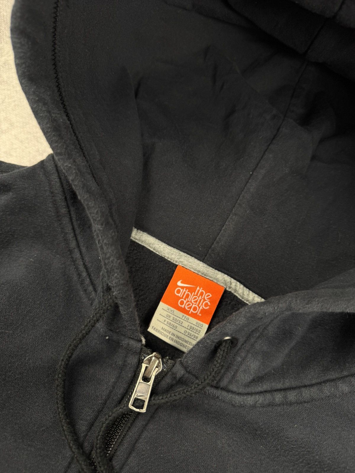 Nike × Vintage NIKE VINTAGE CENTER LOGO OVERSIZE BOXY HOODIE Size US XL / EU 56 / 4 - 6 Thumbnail