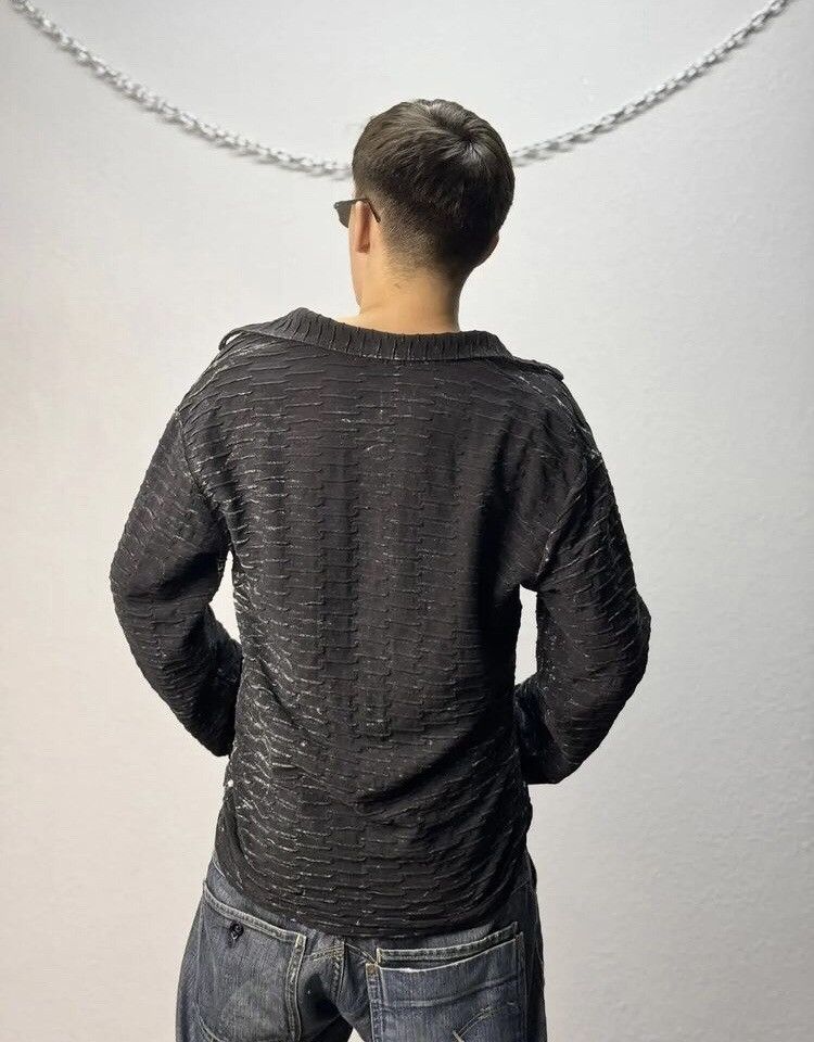 If Six Was Nine Sweater Vintage Avant Garde If Six Was Nine Style Gothic Size US L / EU 52-54 / 3 - 9 Thumbnail